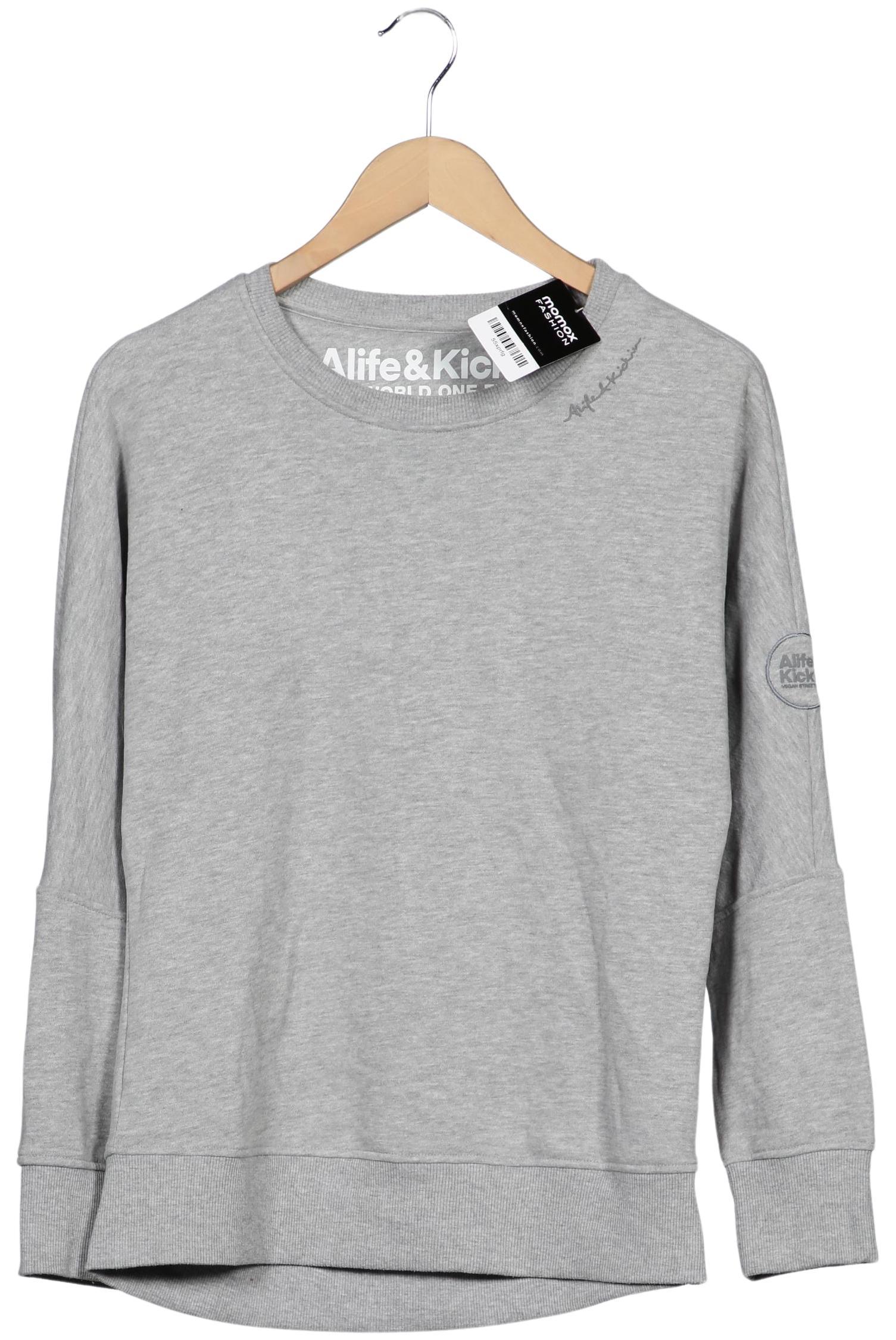 

Alife & Kickin Damen Sweatshirt, grau, Gr. 42