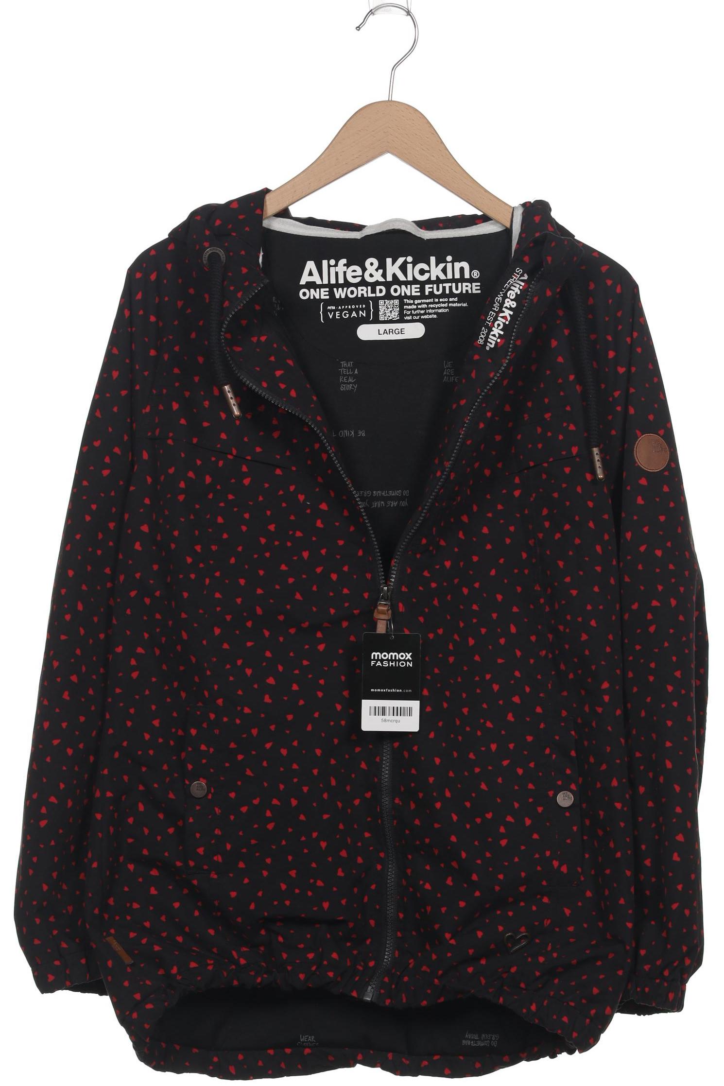 

Alife & Kickin Damen Jacke, schwarz, Gr. 42