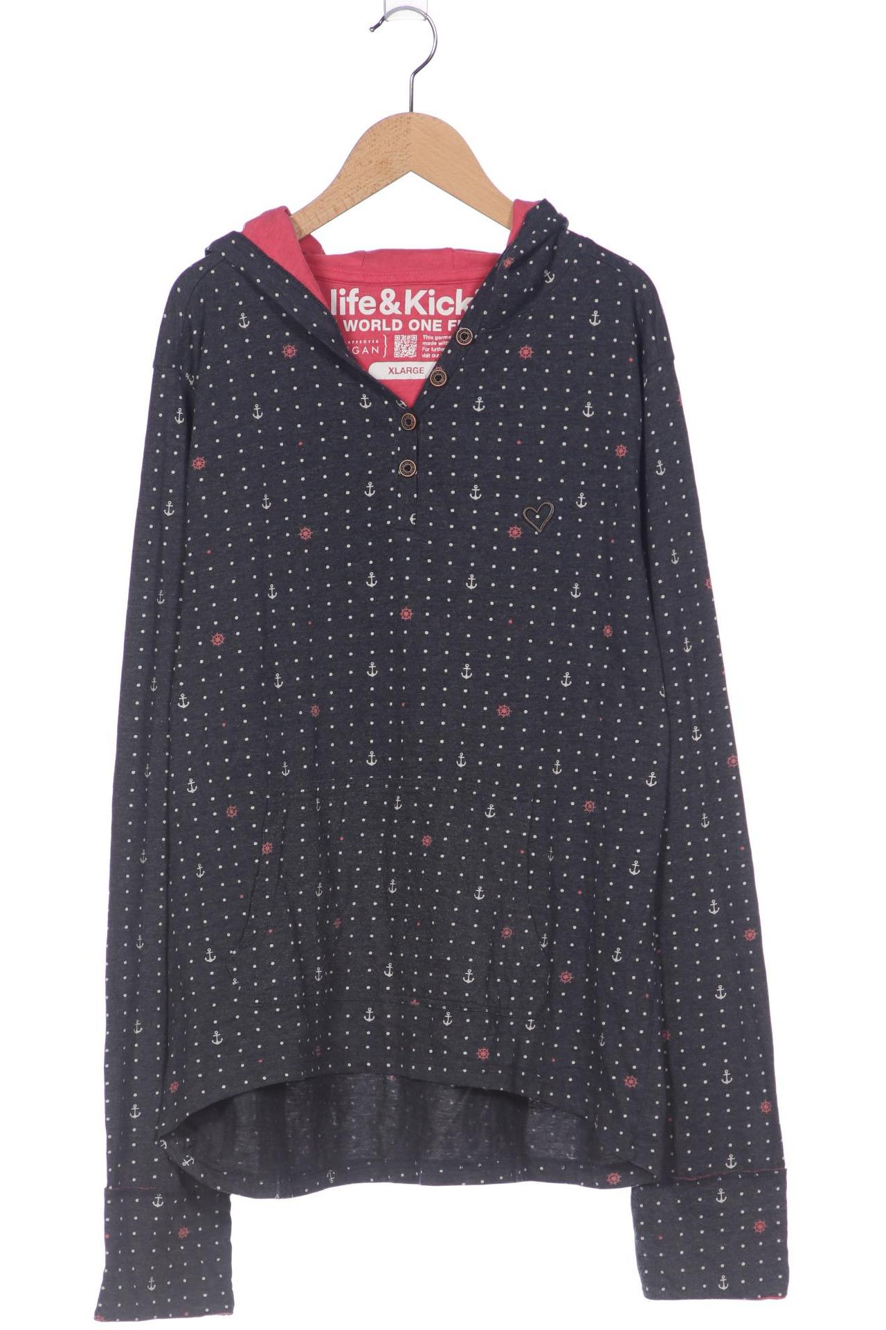 

Alife & Kickin Damen Kapuzenpullover, marineblau, Gr. 44