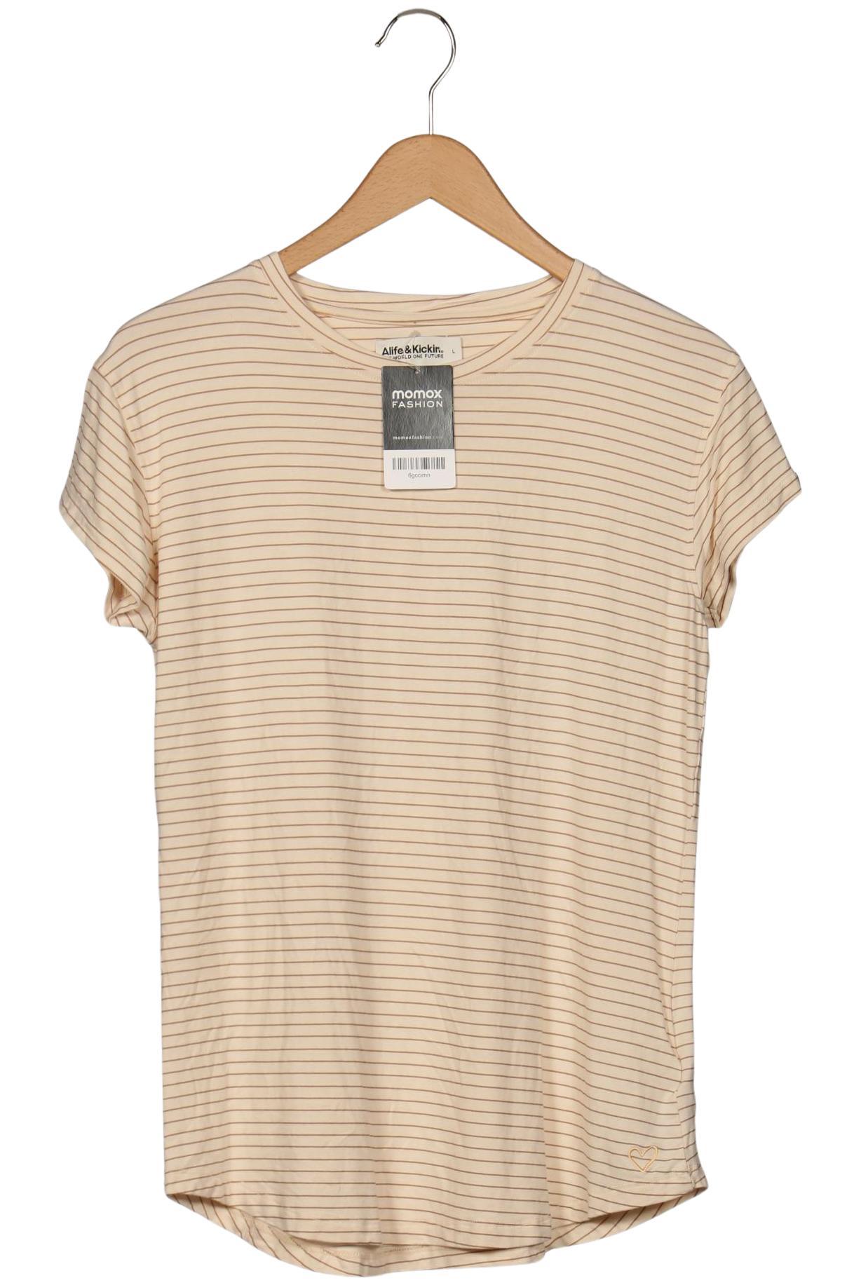 

Alife & Kickin Damen T-Shirt, beige, Gr. 42