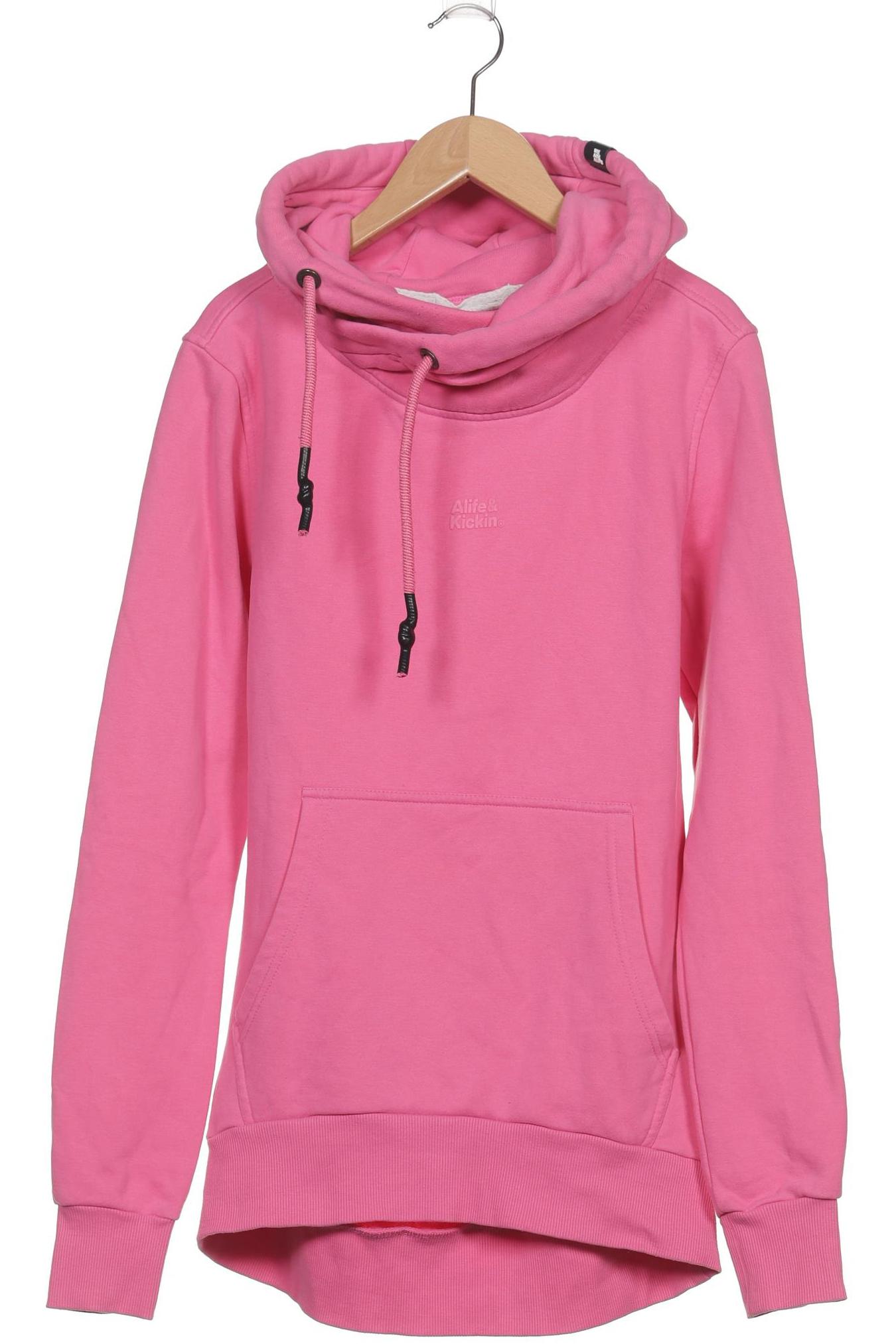 

Alife & Kickin Damen Kapuzenpullover, pink, Gr. 36
