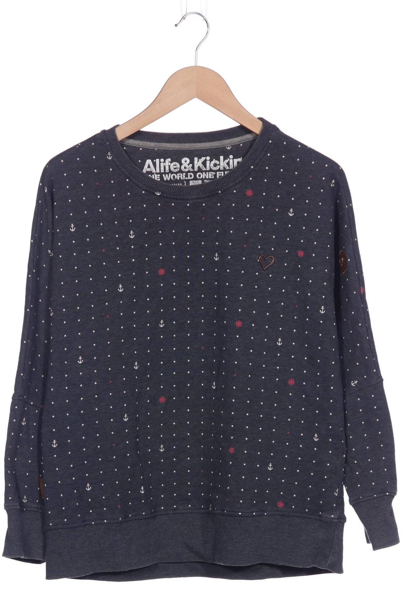 

Alife & Kickin Damen Sweatshirt, grau, Gr. 44