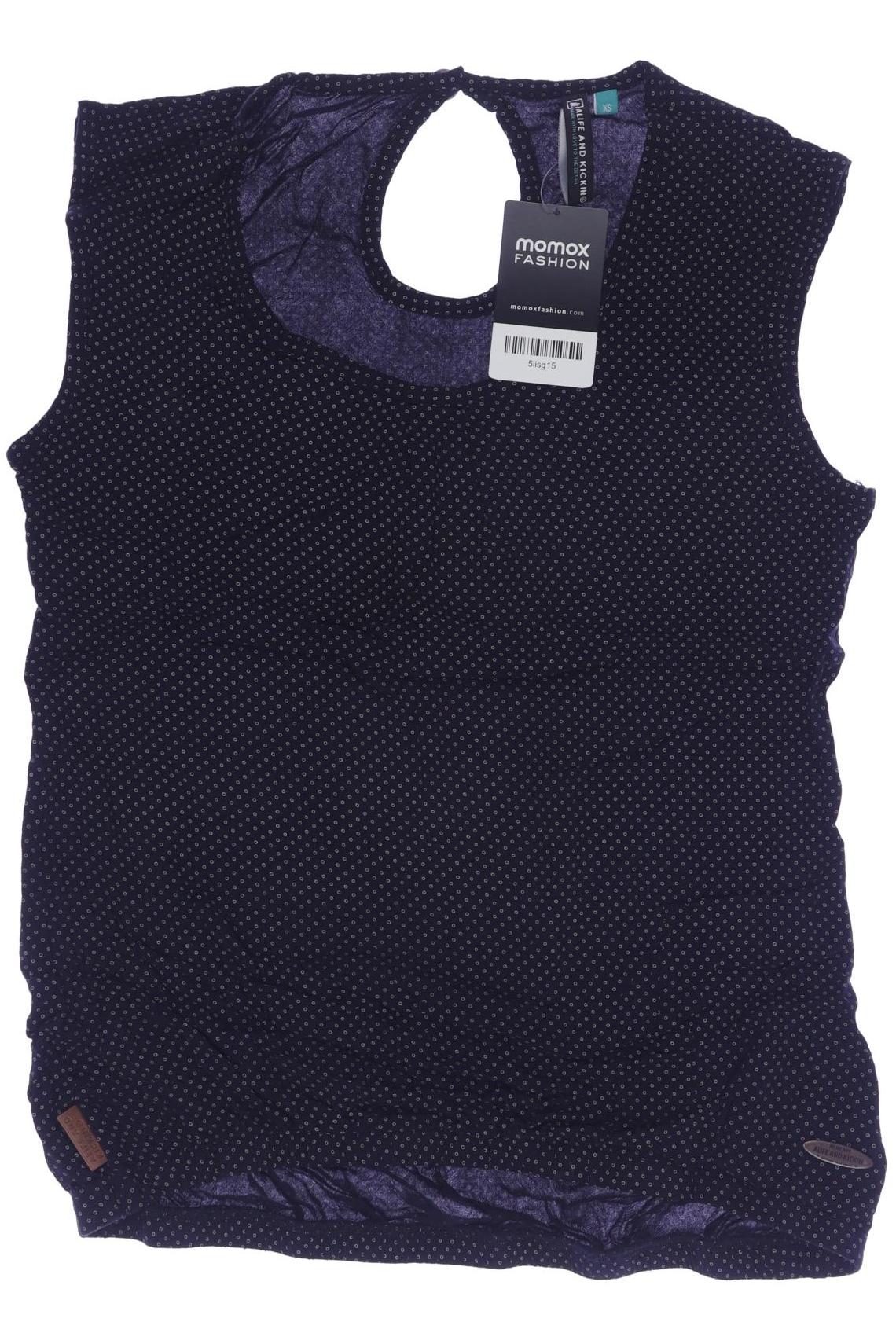 

Alife & Kickin Damen Top, marineblau, Gr. 34