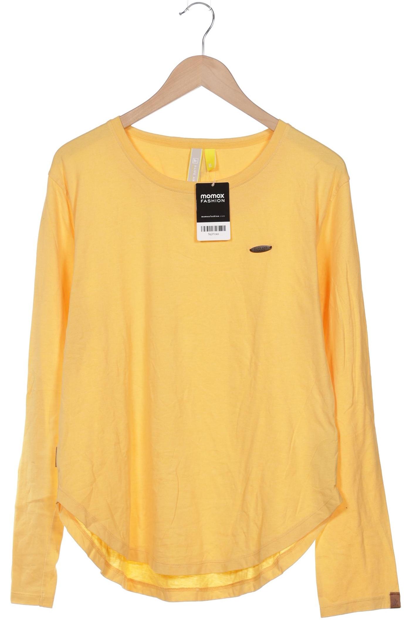 

Alife & Kickin Damen Langarmshirt, orange, Gr. 44