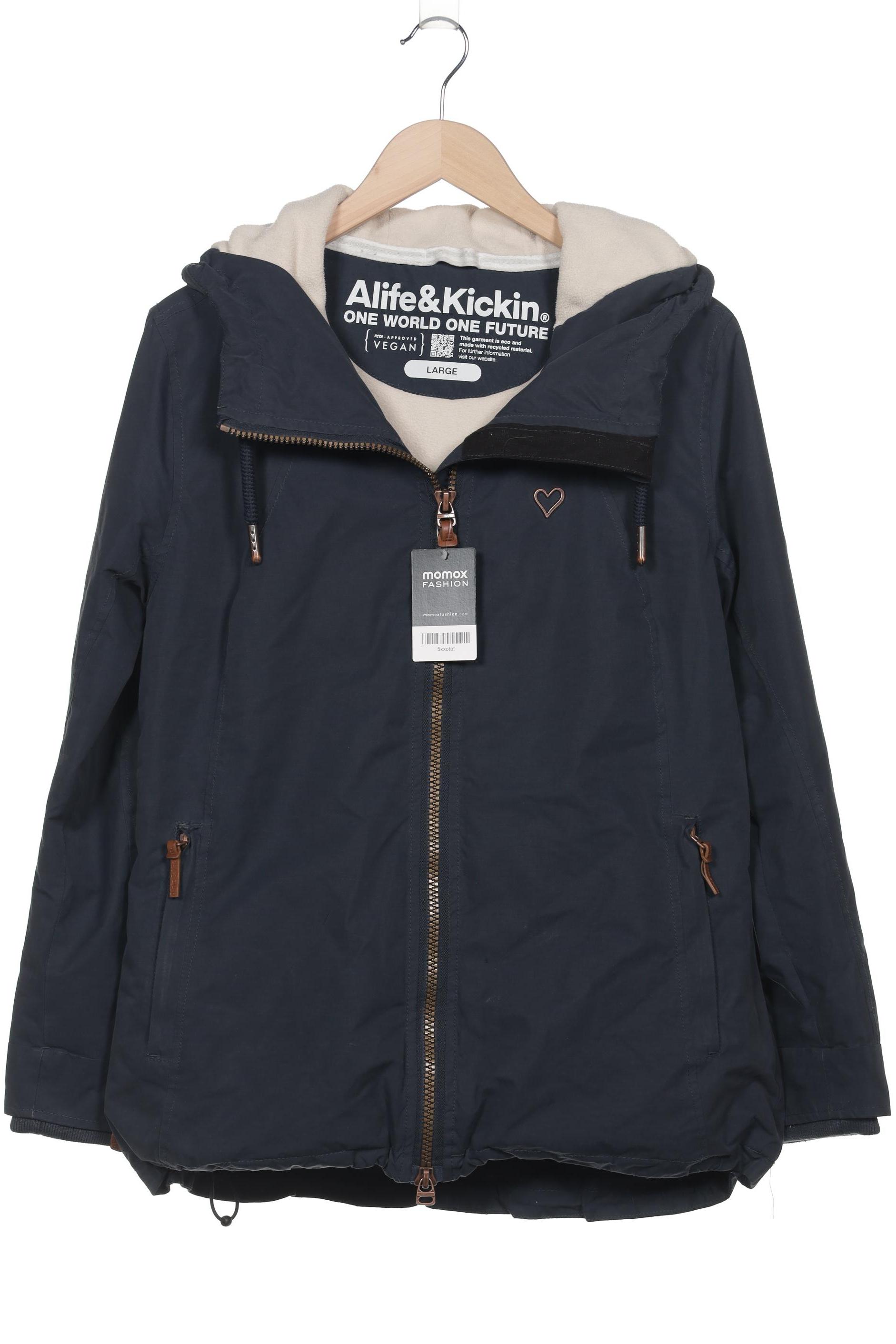 

Alife & Kickin Damen Jacke, marineblau, Gr. 42