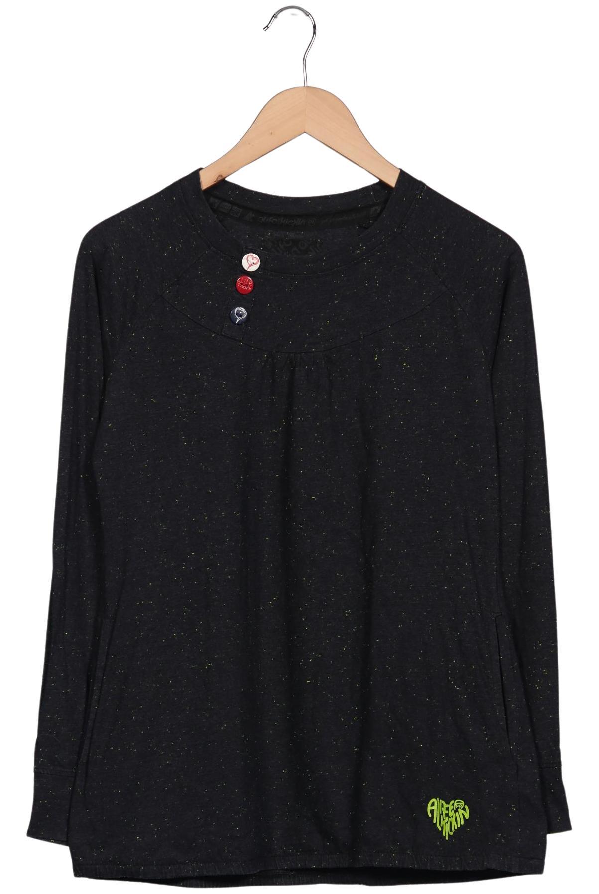 

Alife & Kickin Damen Langarmshirt, schwarz, Gr. 38