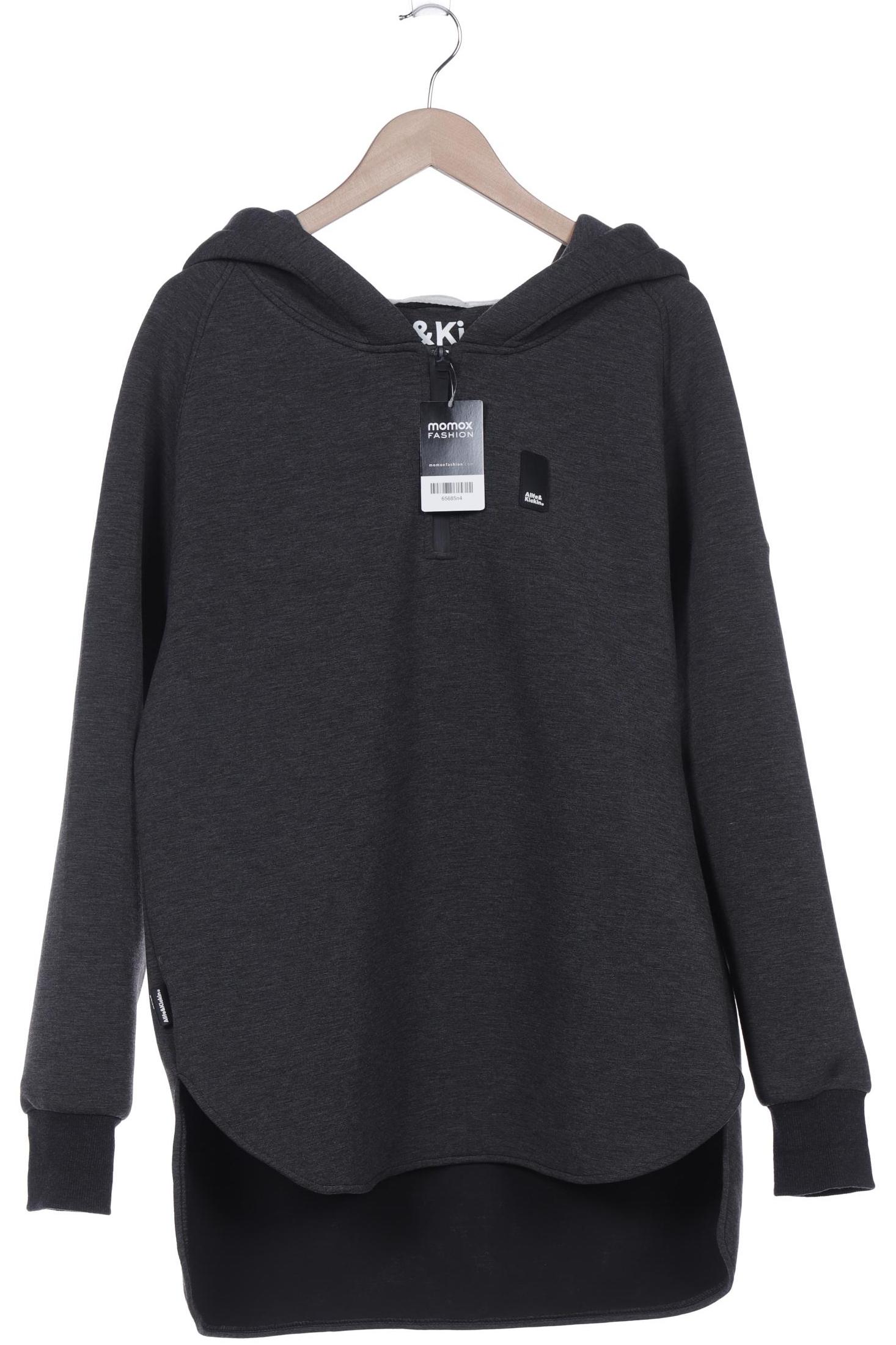 

Alife & Kickin Damen Kapuzenpullover, grau, Gr. 44