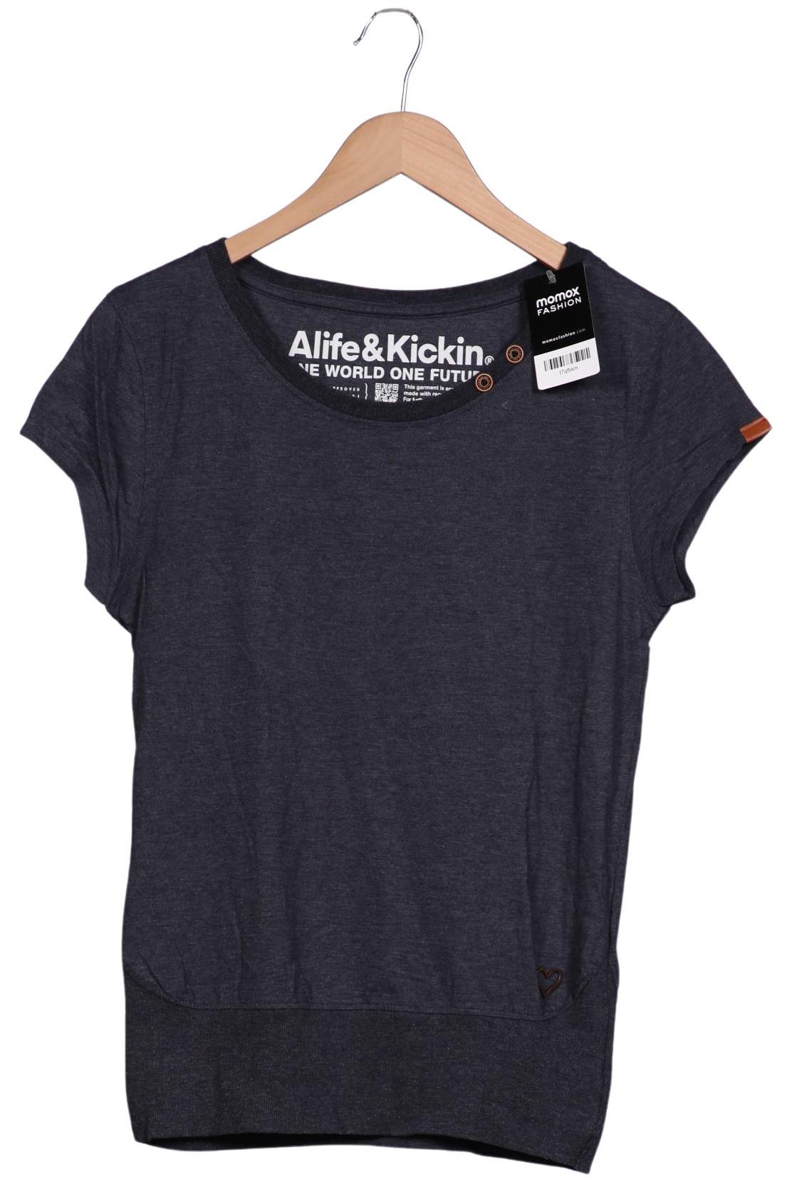 

Alife & Kickin Damen T-Shirt, grau, Gr. 38