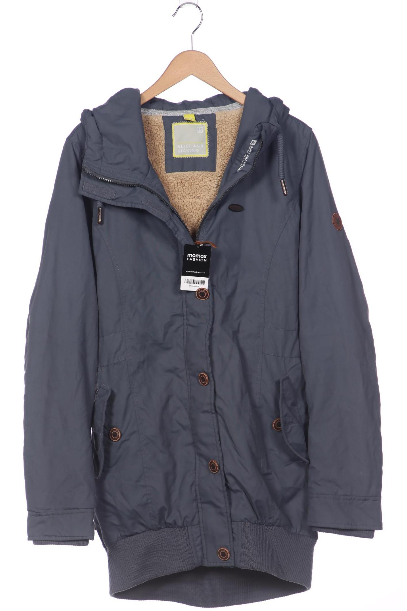 

Alife & Kickin Damen Mantel, blau, Gr. 46