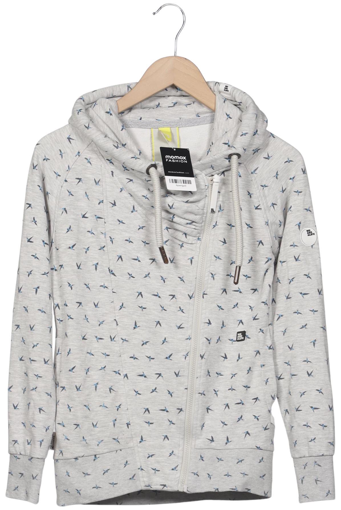 

Alife & Kickin Damen Kapuzenpullover, grau, Gr. 34