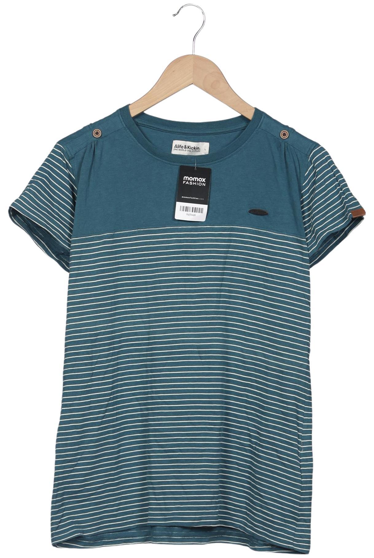 

Alife & Kickin Damen T-Shirt, türkis, Gr. 42