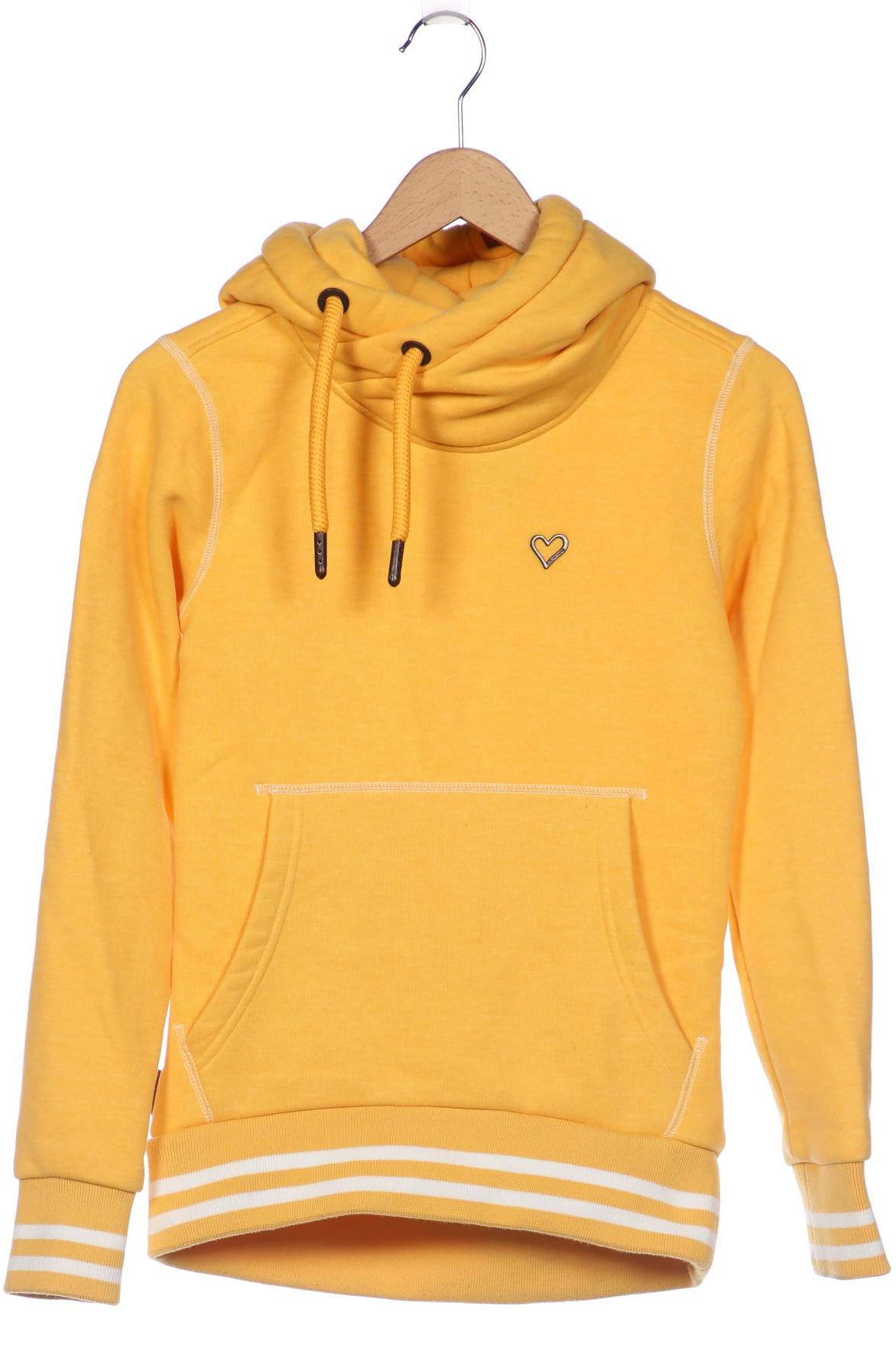 

Alife & Kickin Damen Kapuzenpullover, gelb