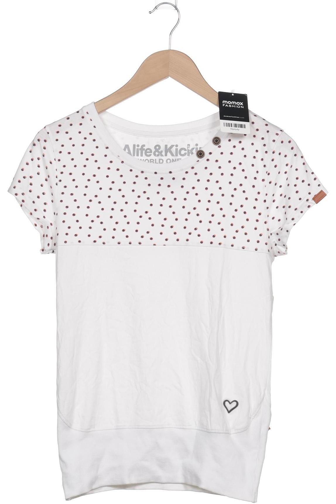 

Alife & Kickin Damen T-Shirt, weiß, Gr. 36
