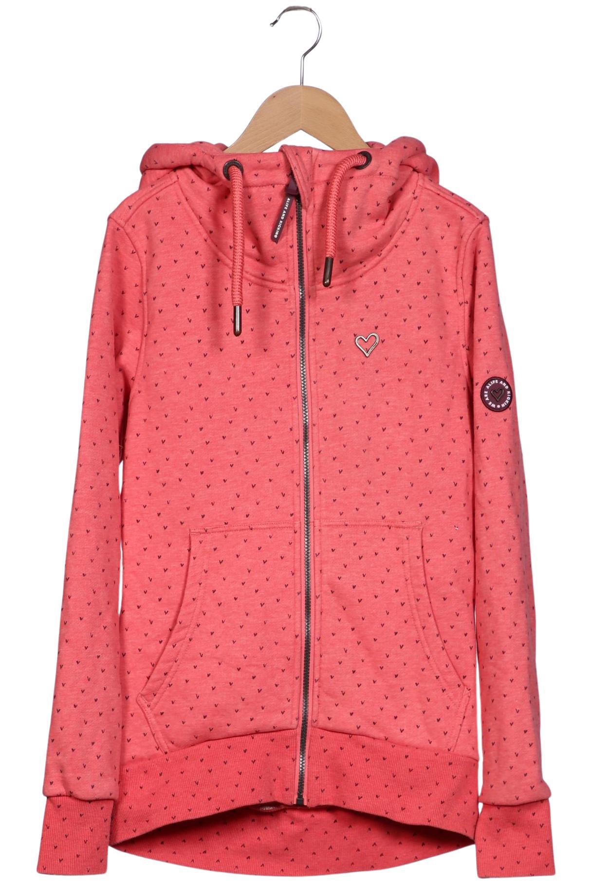 

Alife & Kickin Damen Kapuzenpullover, pink, Gr. 36