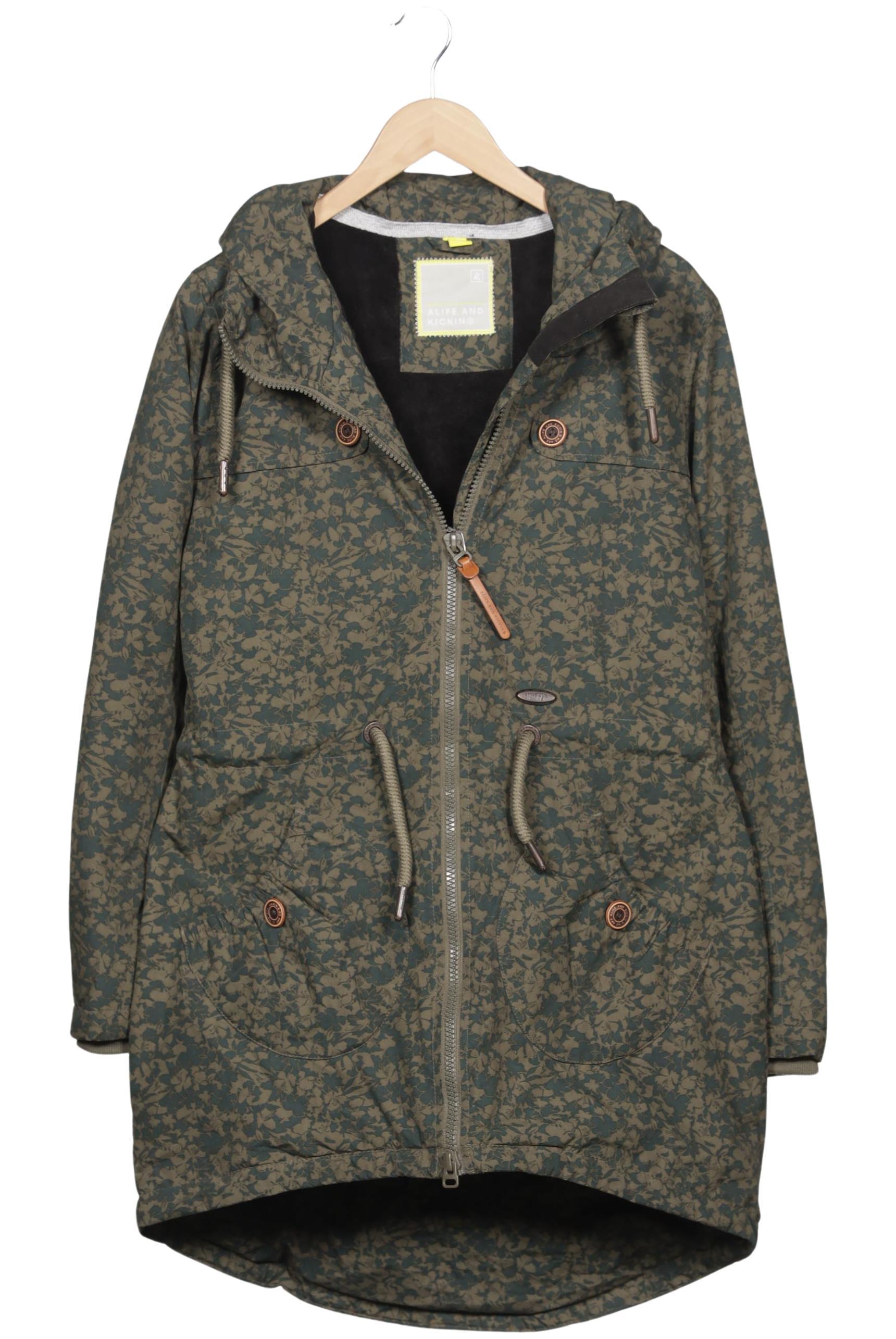 

Alife & Kickin Damen Mantel, grün, Gr. 42