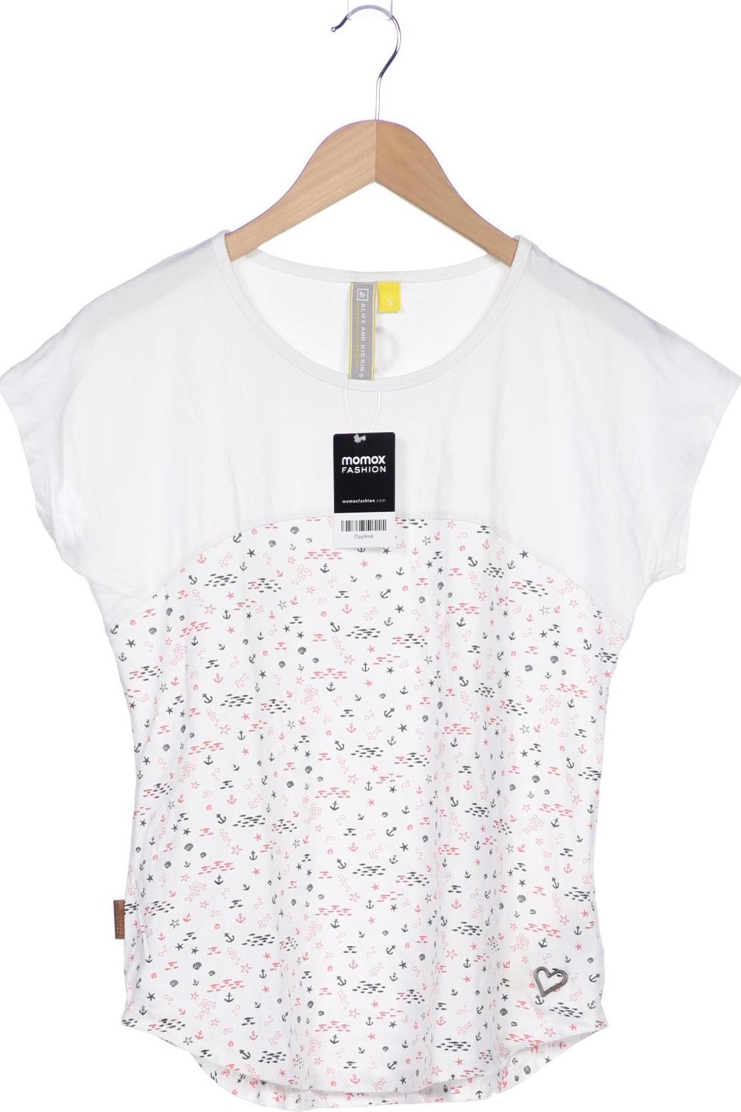 

Alife & Kickin Damen T-Shirt, weiß, Gr. 36