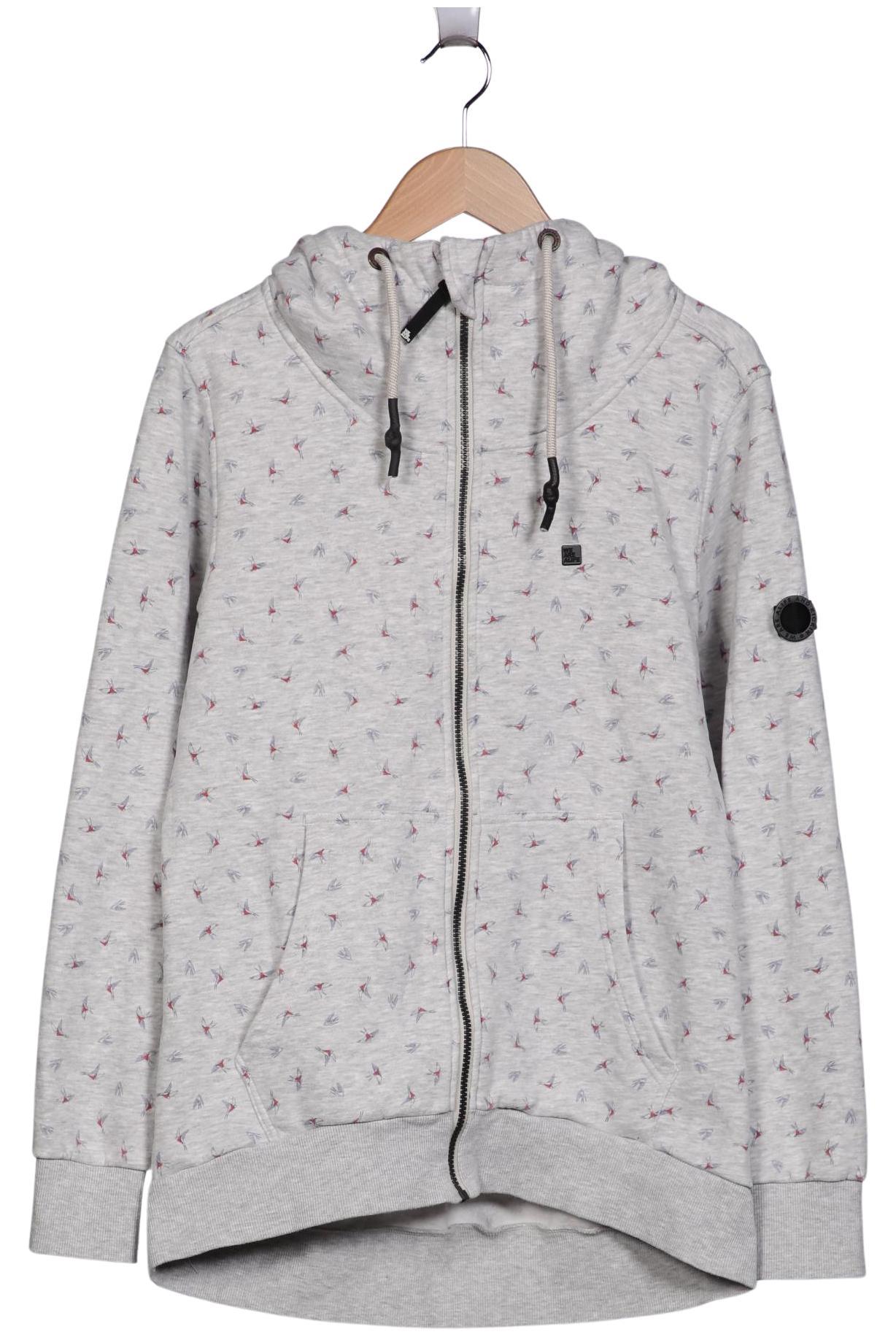 

Alife & Kickin Damen Kapuzenpullover, grau, Gr. 44