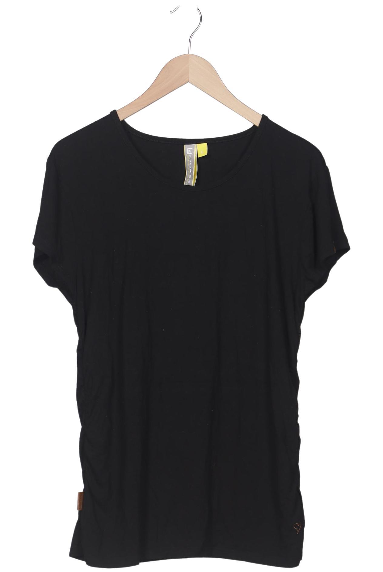 

Alife & Kickin Damen T-Shirt, schwarz, Gr. 42