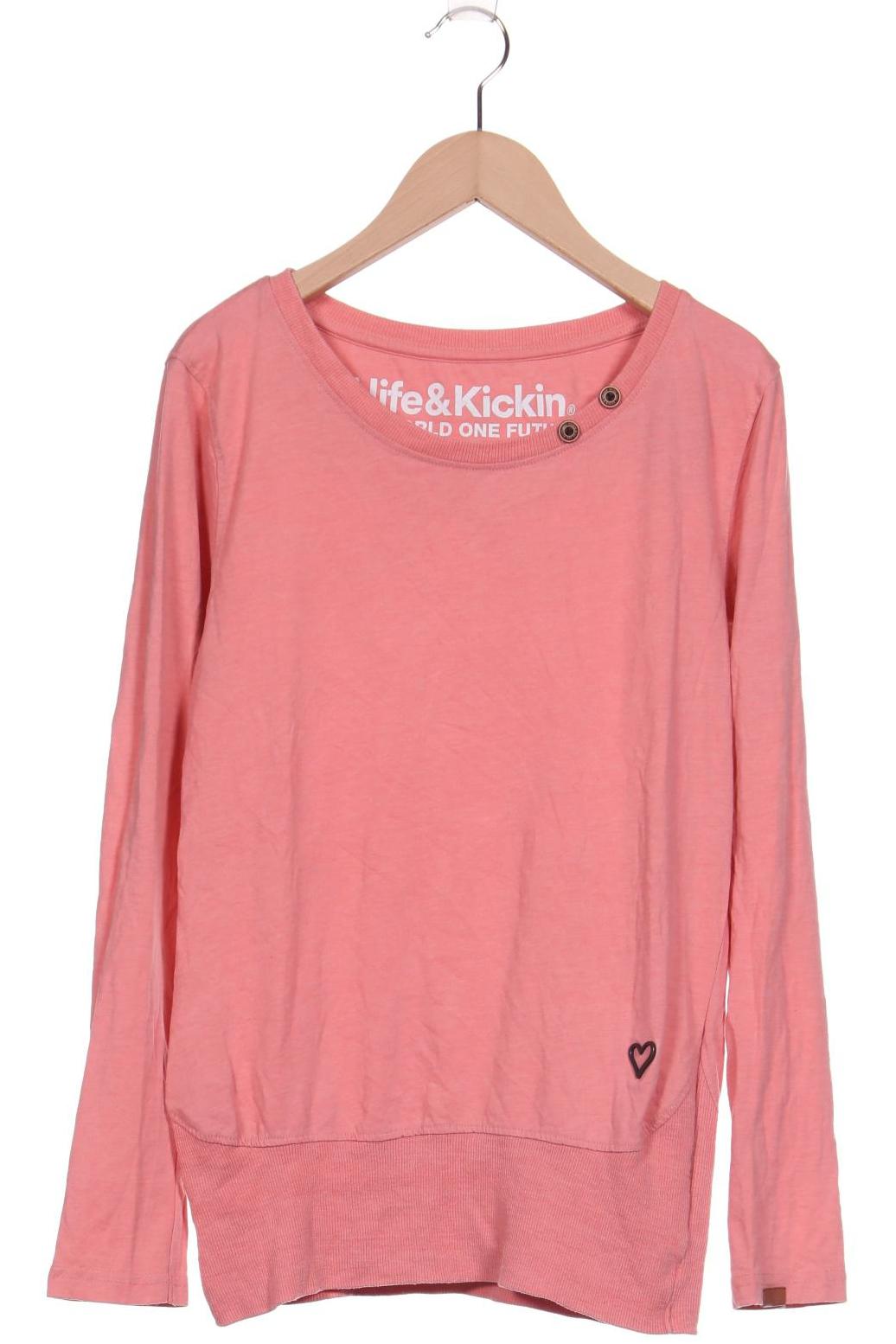 

Alife & Kickin Damen Langarmshirt, pink