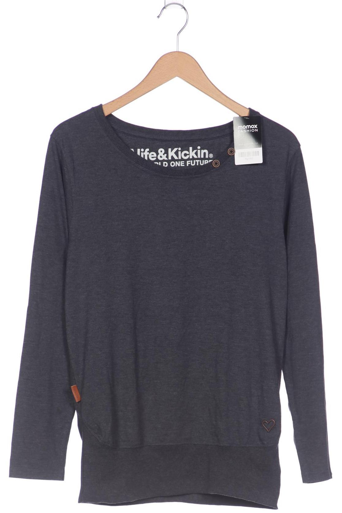 

Alife & Kickin Damen Langarmshirt, marineblau, Gr. 42