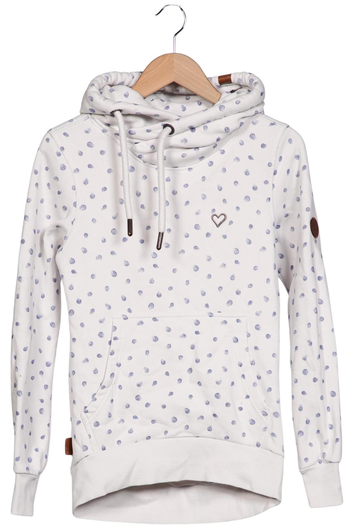 

Alife & Kickin Damen Kapuzenpullover, weiß, Gr. 34