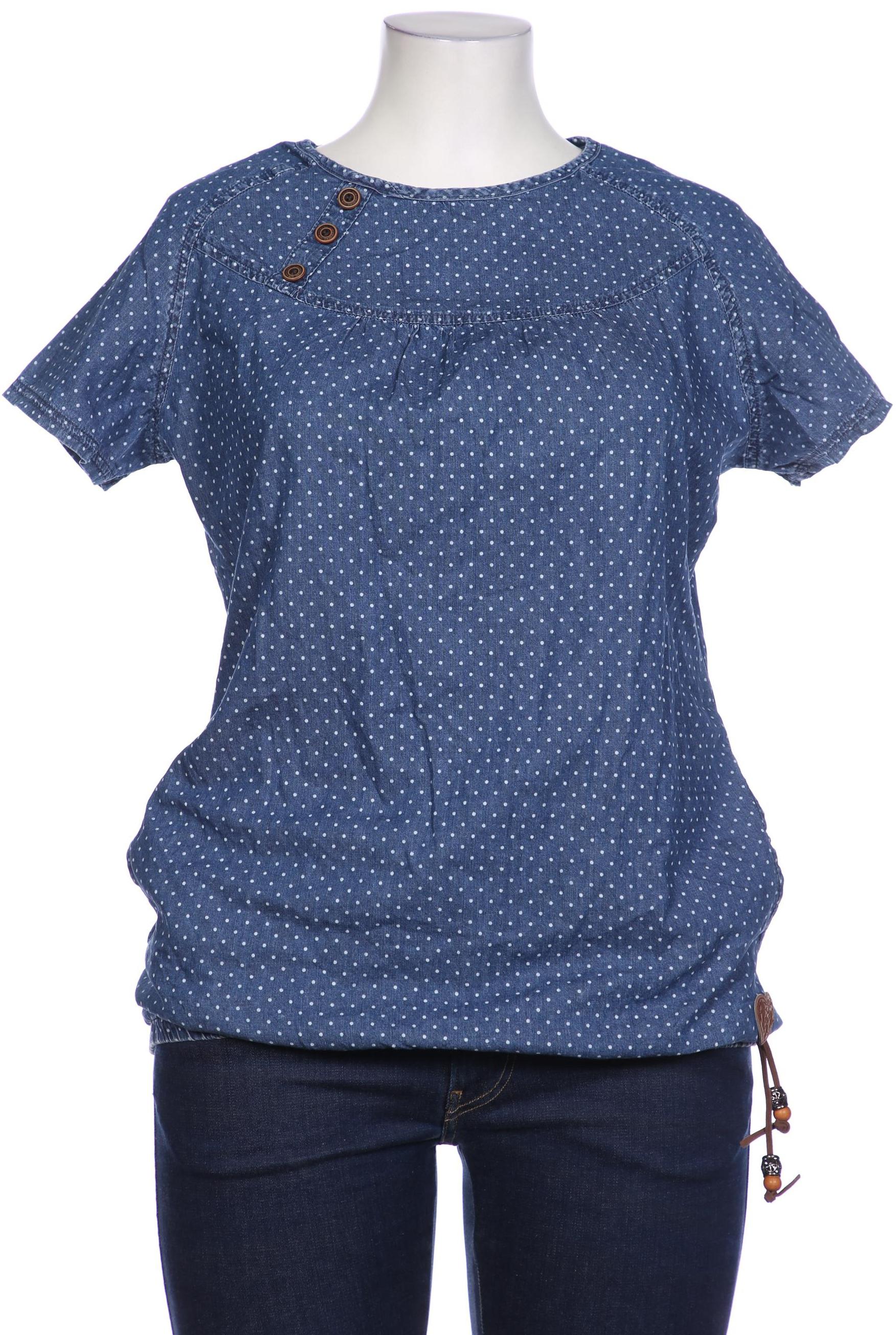 

Alife & Kickin Damen Bluse, blau, Gr. 44