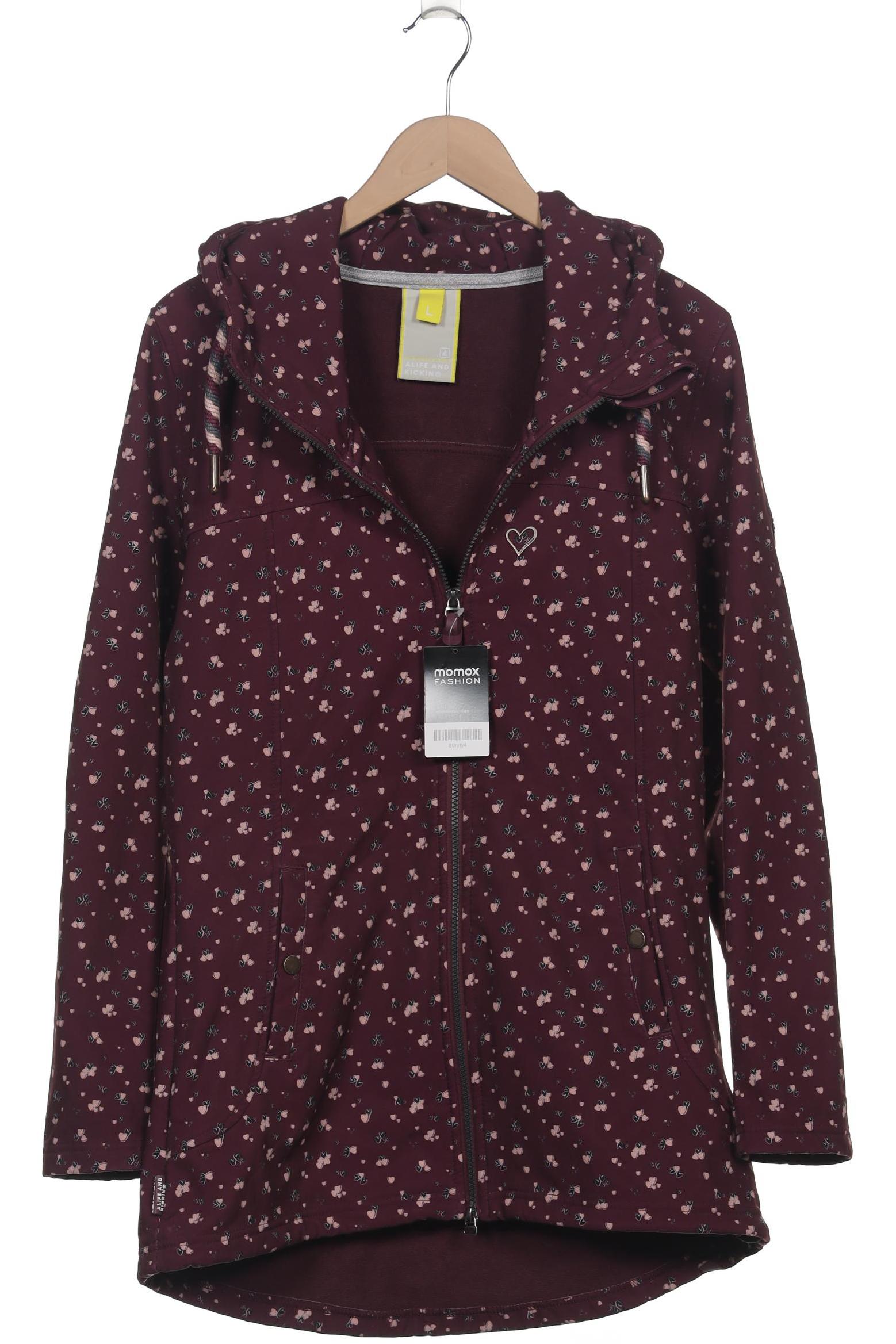 

Alife & Kickin Damen Jacke, bordeaux, Gr. 42