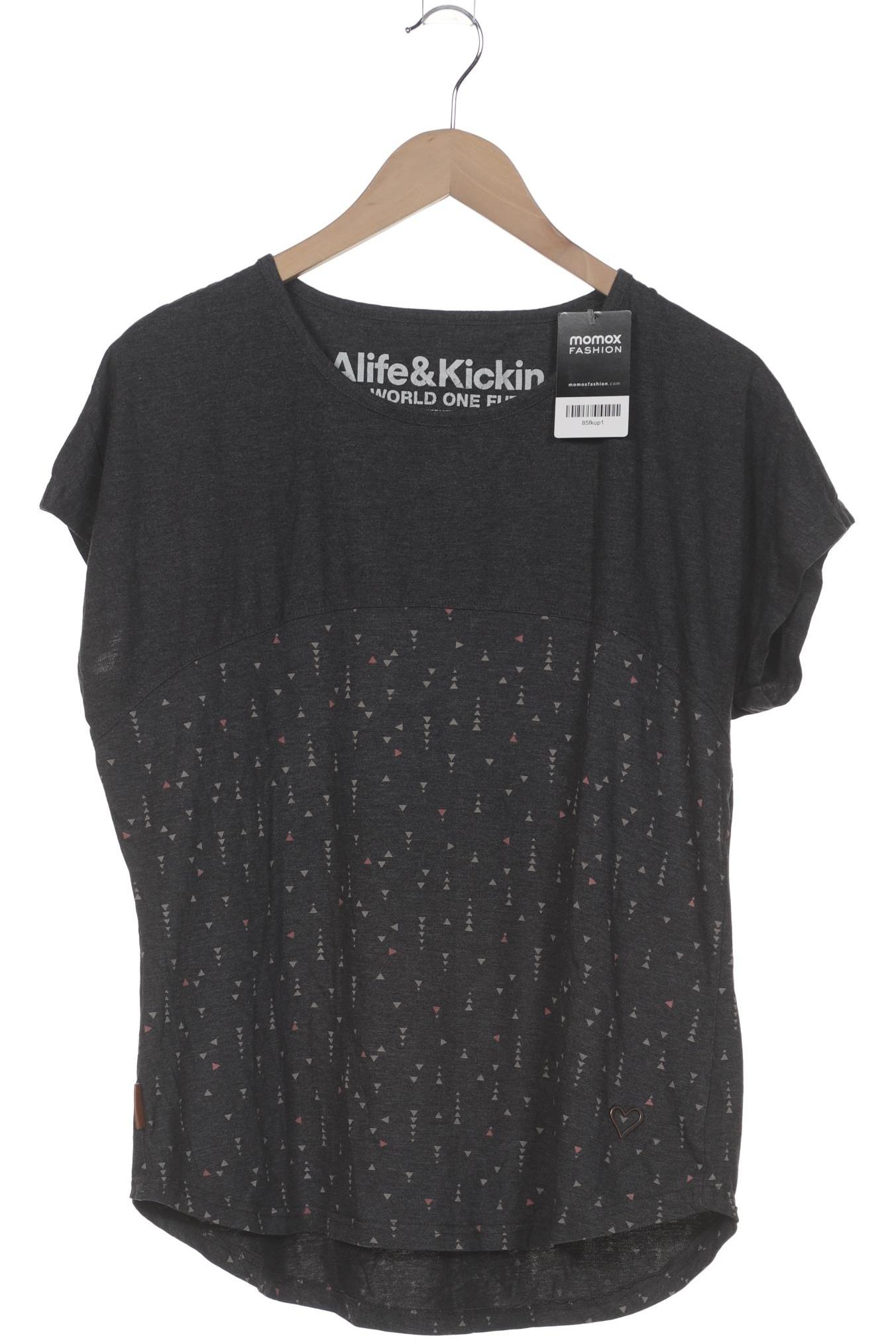 

Alife & Kickin Damen T-Shirt, grau, Gr. 44
