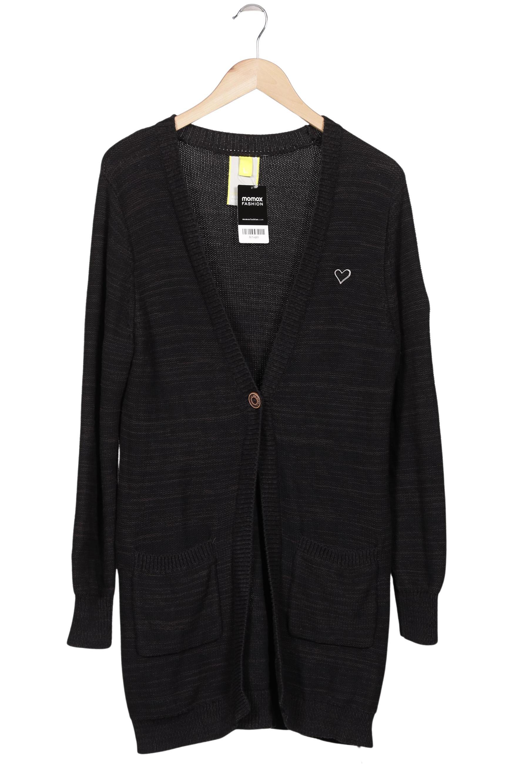 

Alife & Kickin Damen Strickjacke, grau, Gr. 42