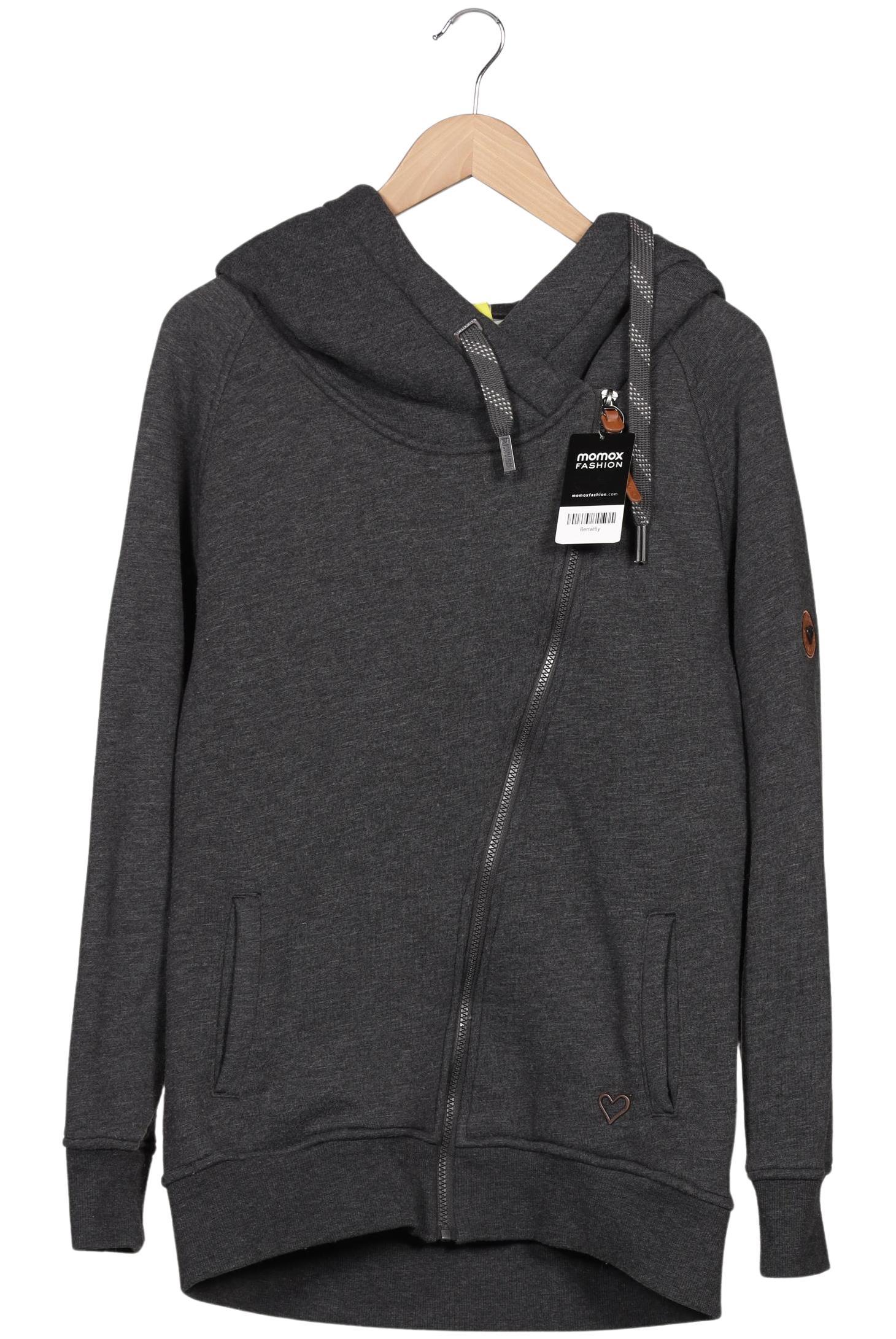 

Alife & Kickin Damen Kapuzenpullover, grau, Gr. 44