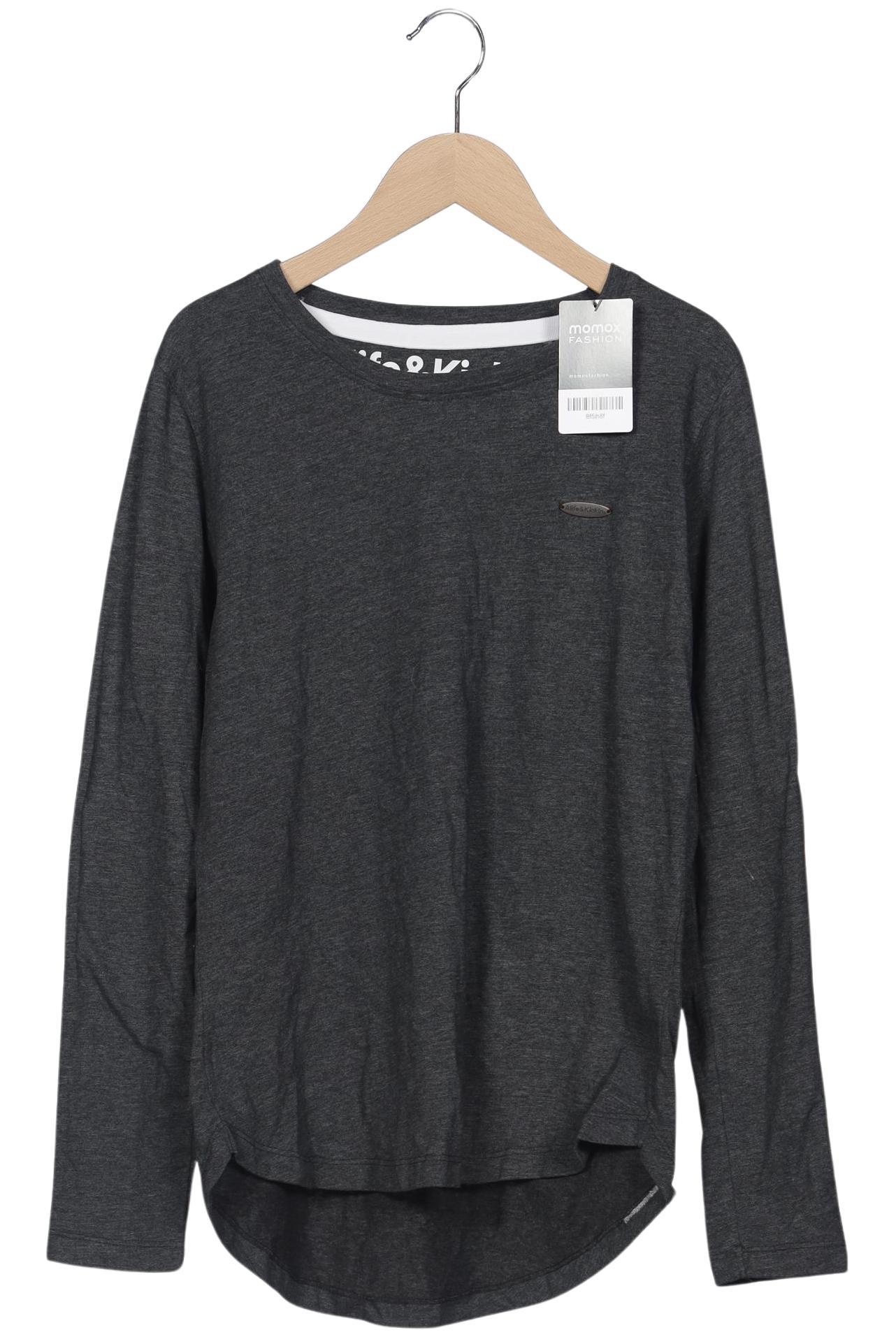 

Alife & Kickin Damen Langarmshirt, grau, Gr. 36