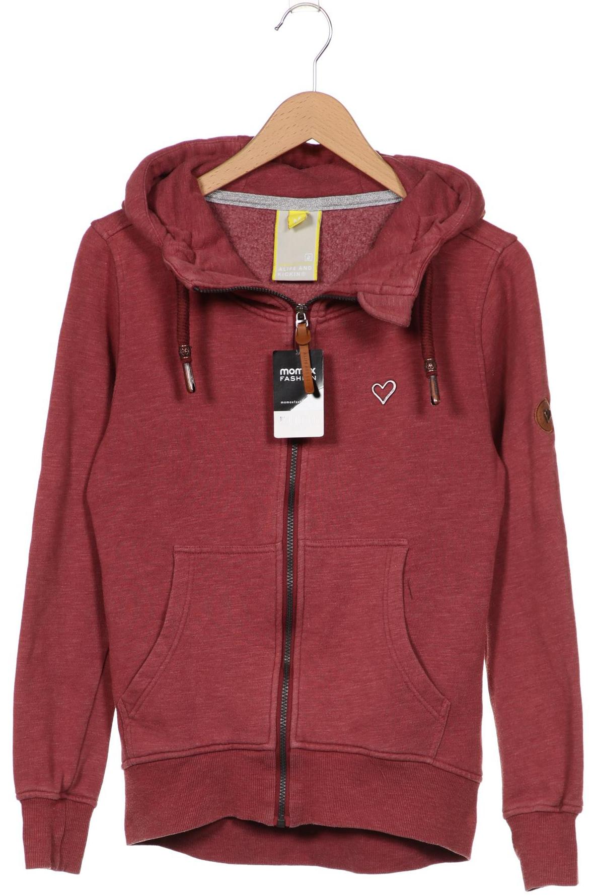 

Alife & Kickin Damen Kapuzenpullover, pink