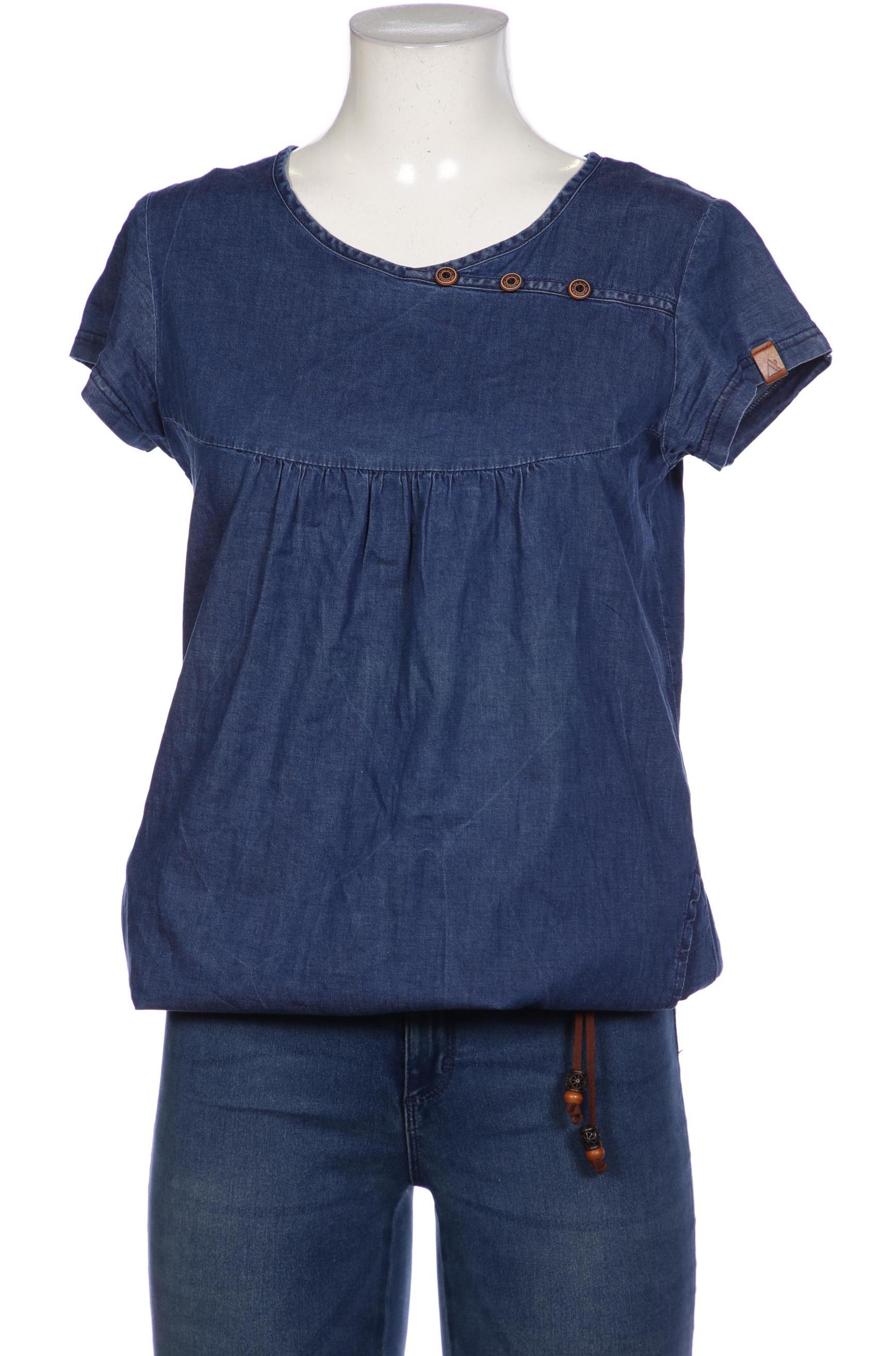 

Alife & Kickin Damen Bluse, blau, Gr. 38