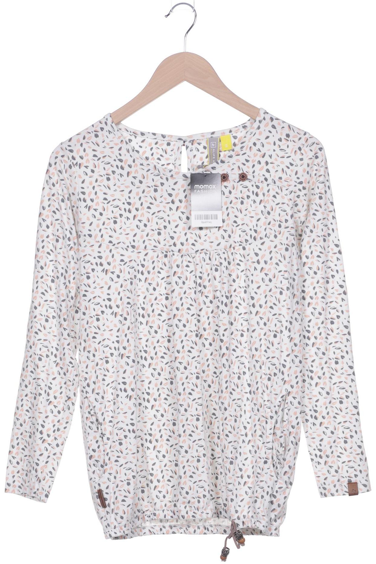 

Alife & Kickin Damen Langarmshirt, weiß