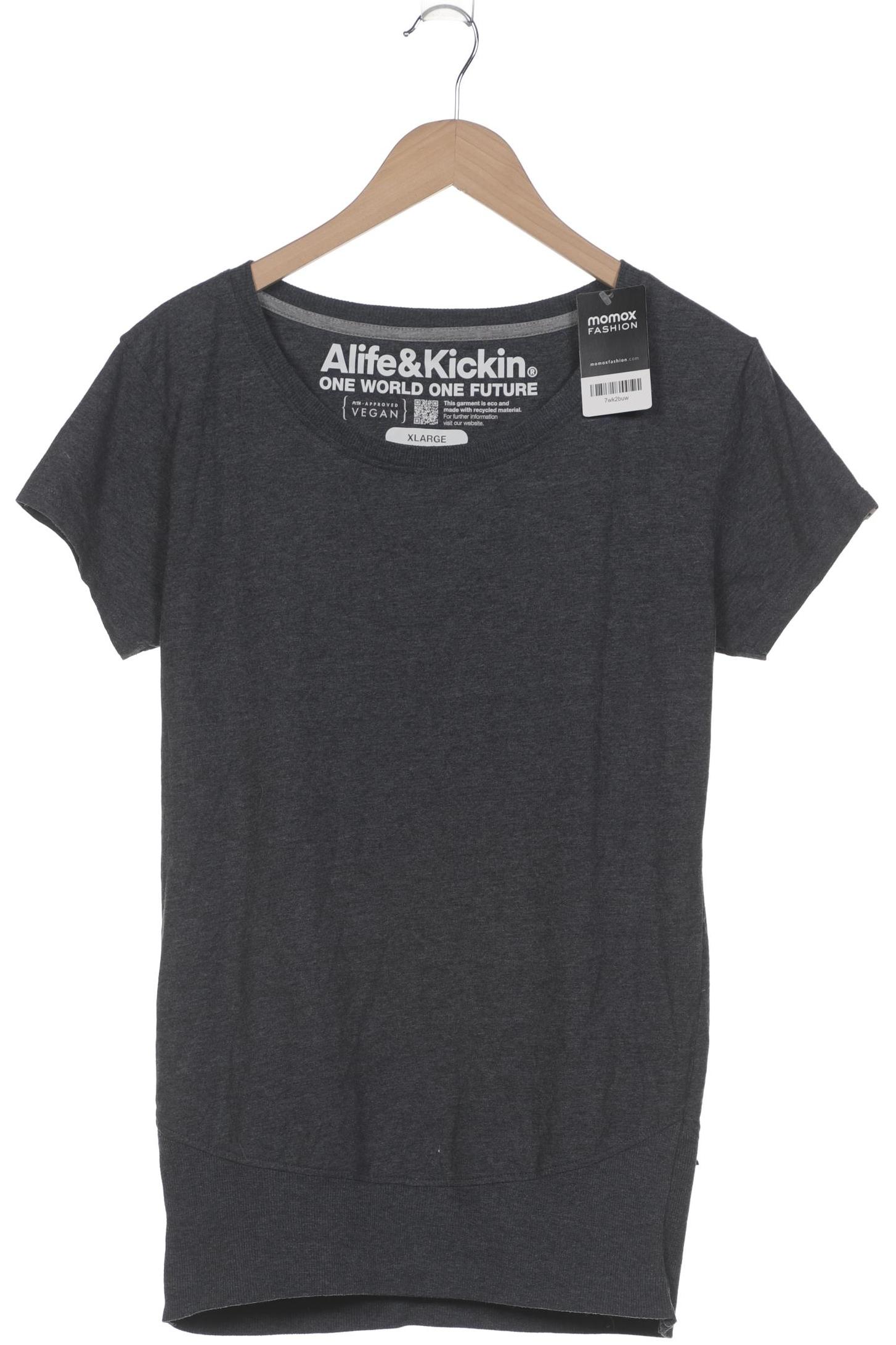 

Alife & Kickin Damen T-Shirt, grau, Gr. 44