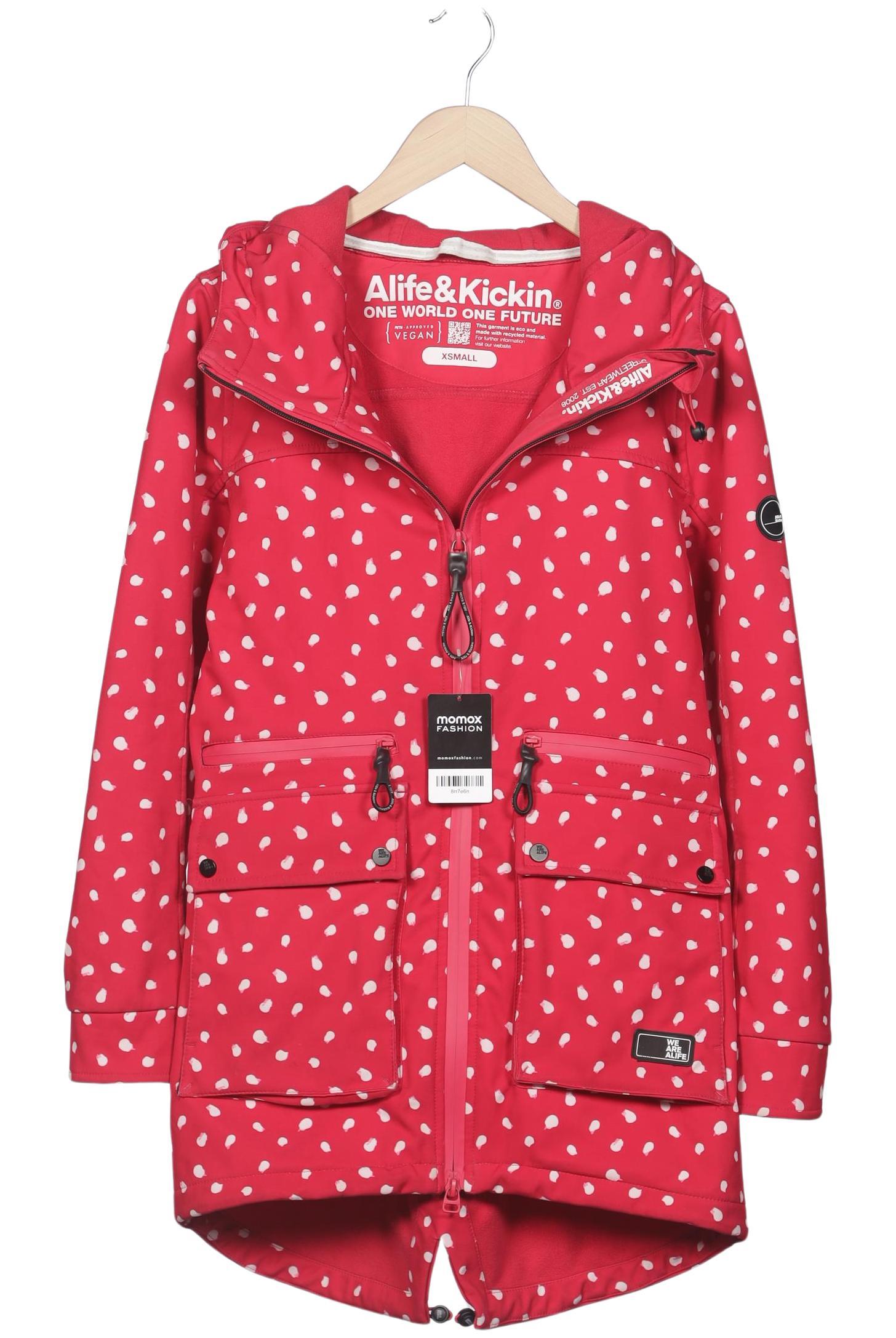 

Alife & Kickin Damen Mantel, rot, Gr. 34