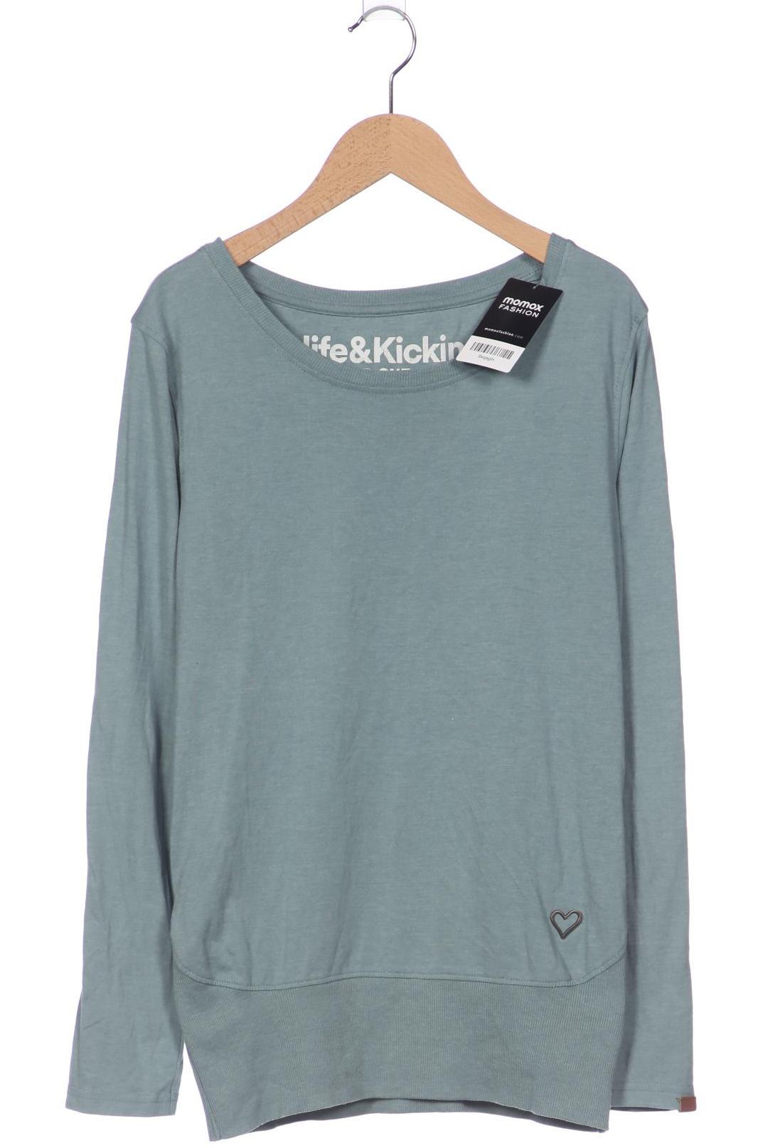 

Alife & Kickin Damen Langarmshirt, blau, Gr. 36