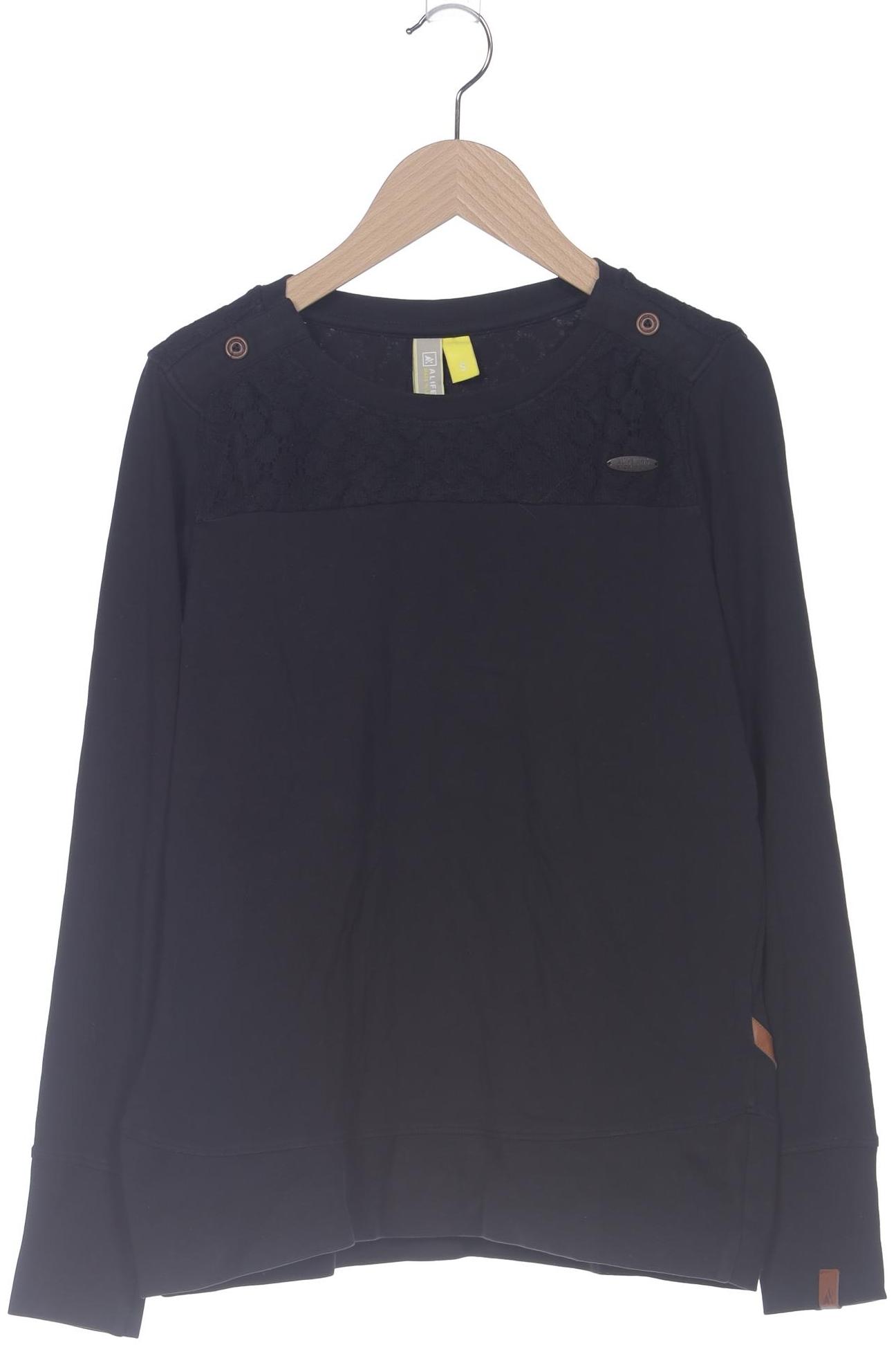 

Alife & Kickin Damen Langarmshirt, schwarz, Gr. 36