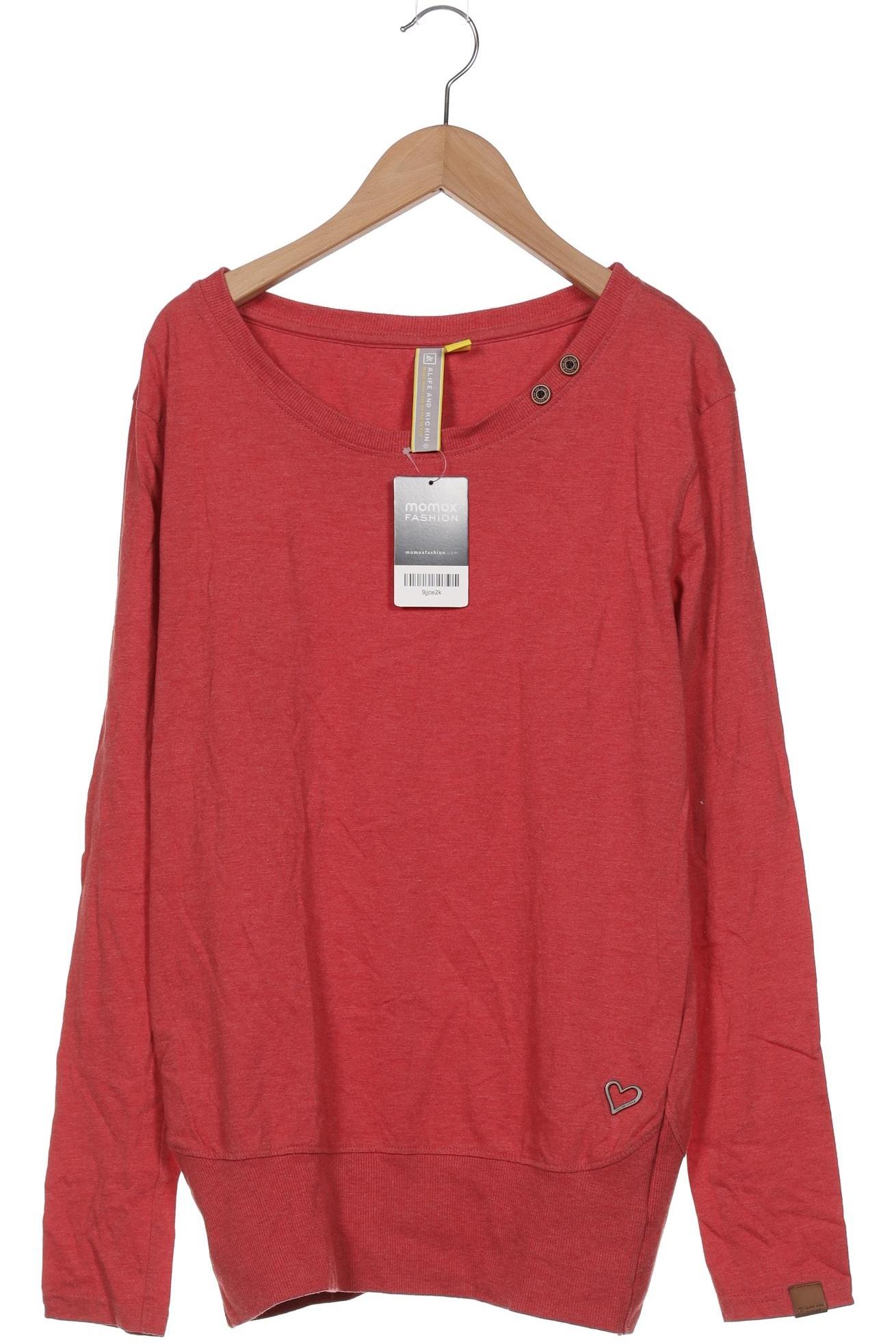 

Alife & Kickin Damen Langarmshirt, pink, Gr. 38