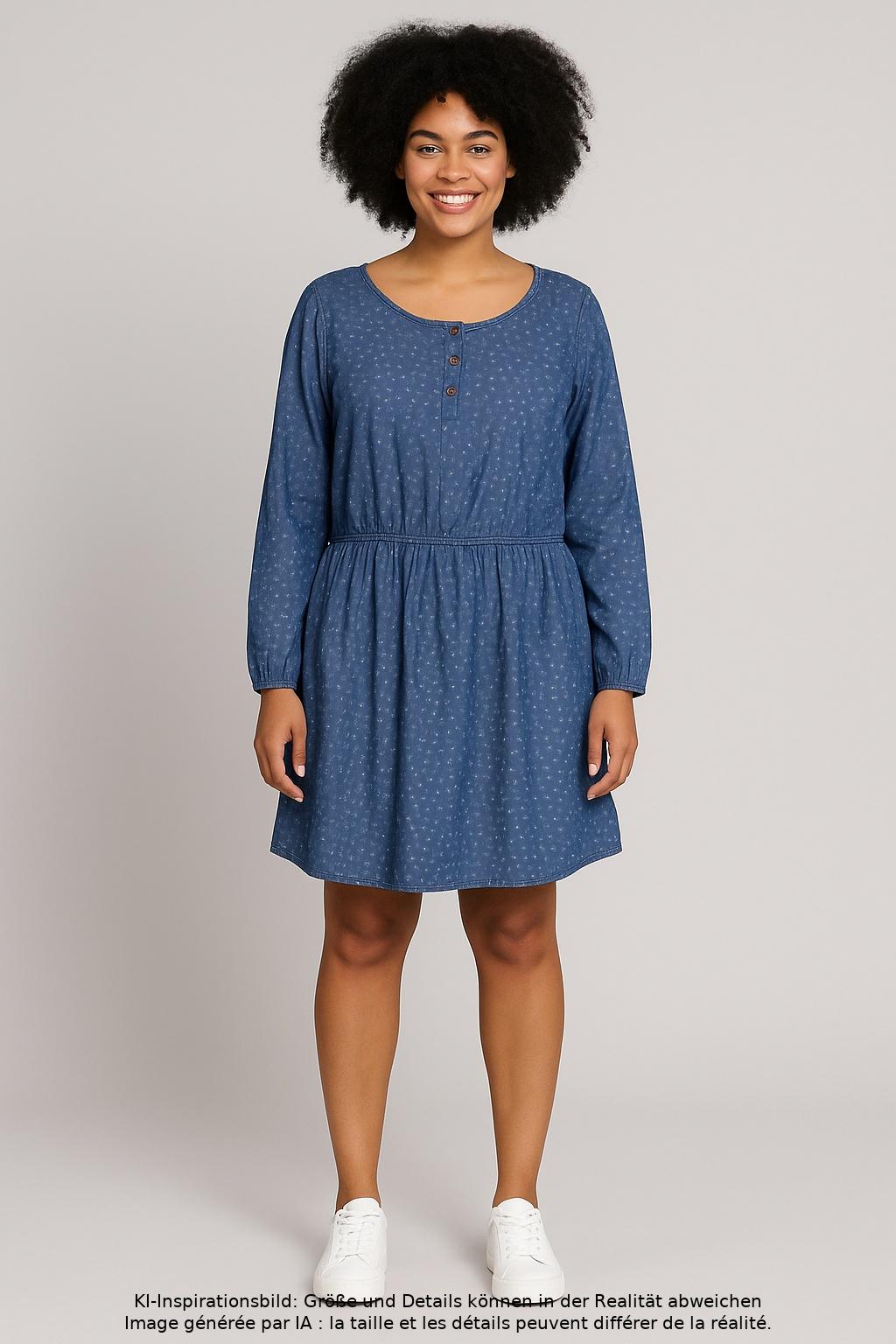 

Alife & Kickin Damen Kleid, blau, Gr. 44