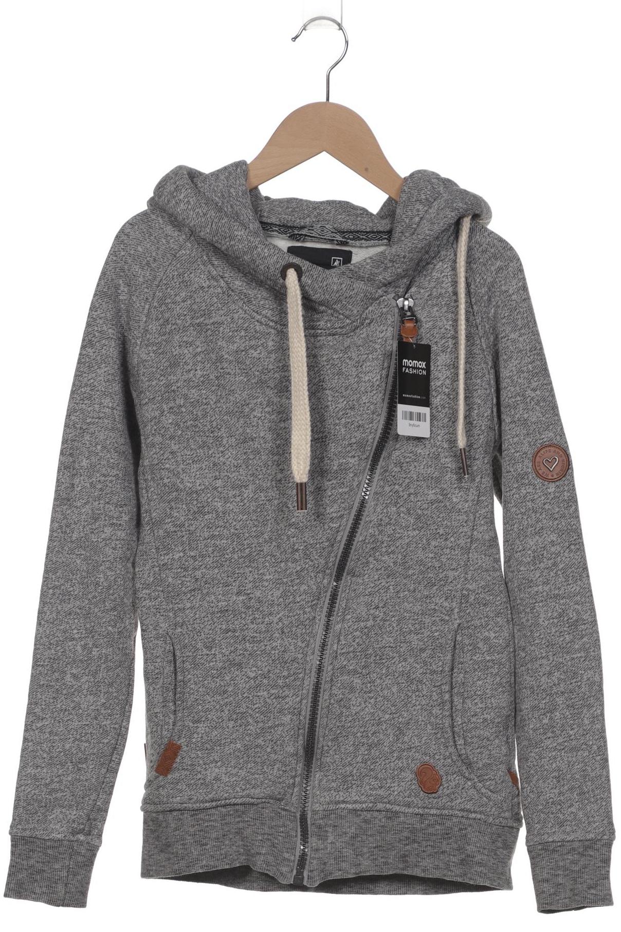 

Alife & Kickin Damen Kapuzenpullover, grau, Gr. 36