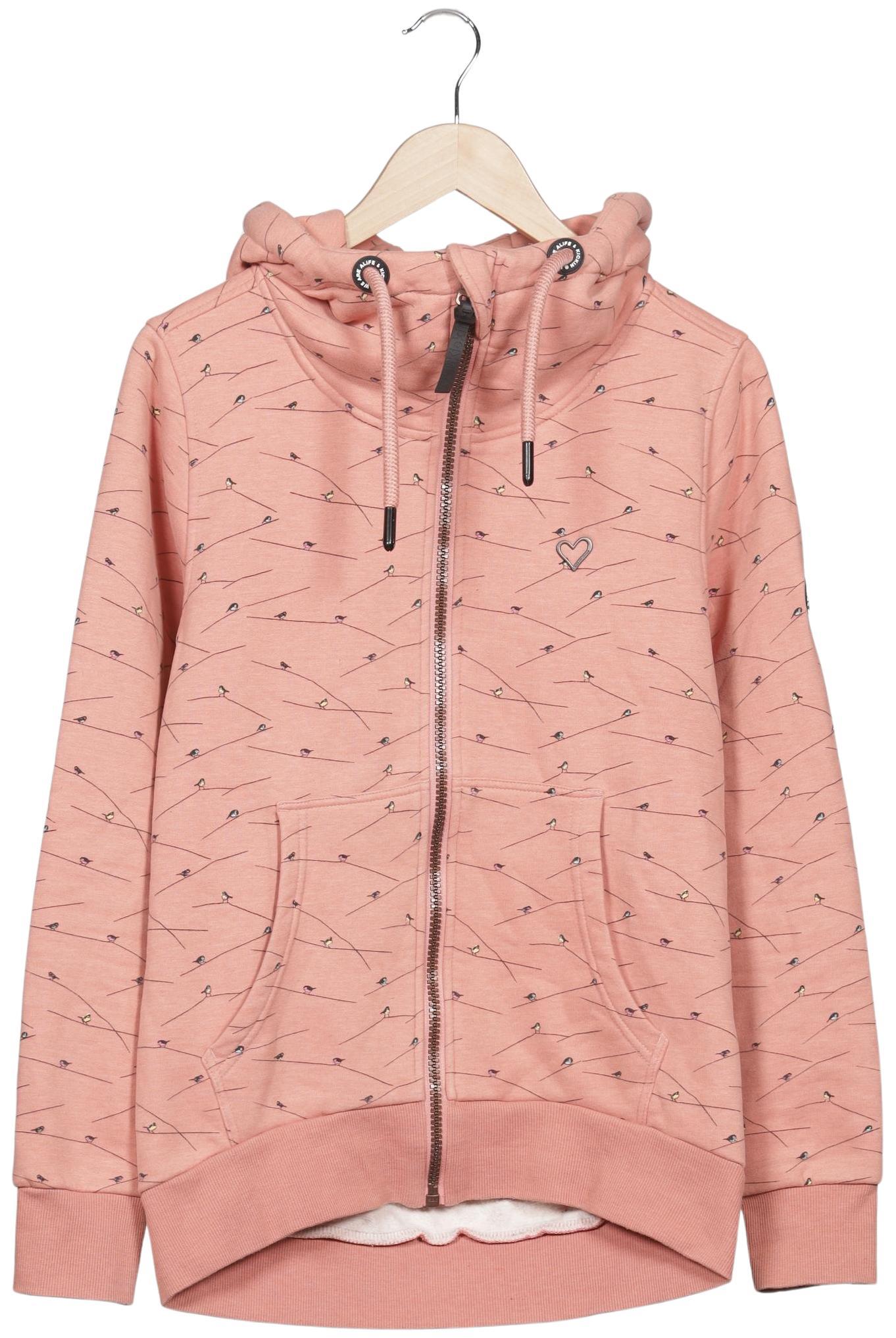 

Alife & Kickin Damen Kapuzenpullover, pink, Gr. 38