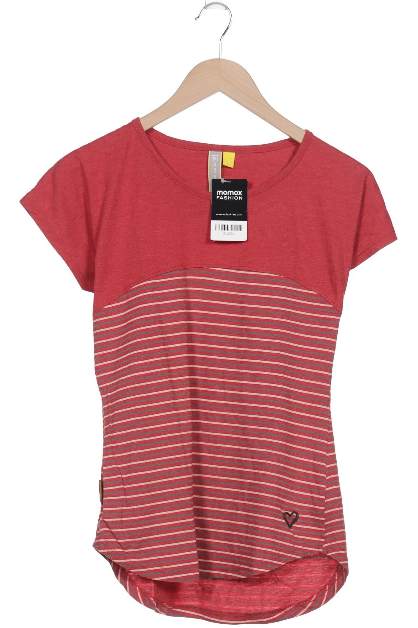

Alife & Kickin Damen T-Shirt, rot, Gr. 36