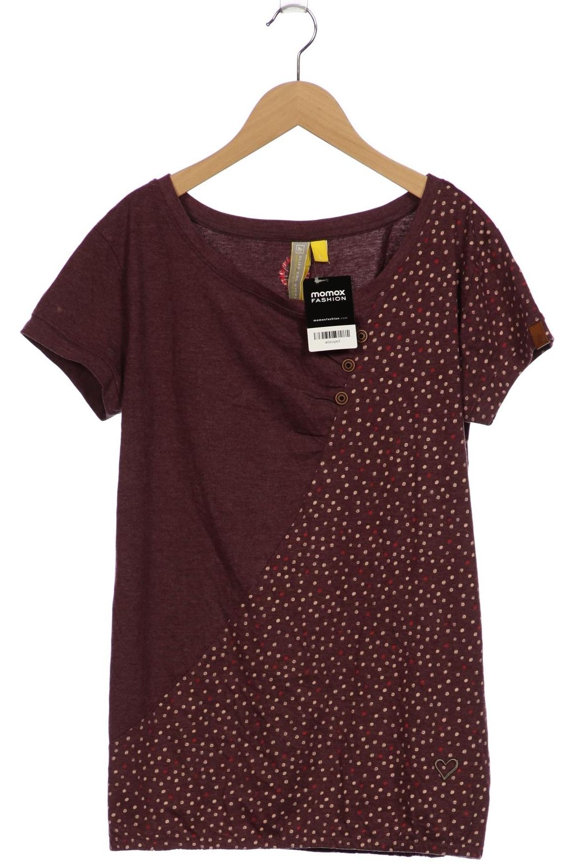 

Alife & Kickin Damen T-Shirt, bordeaux, Gr. 42