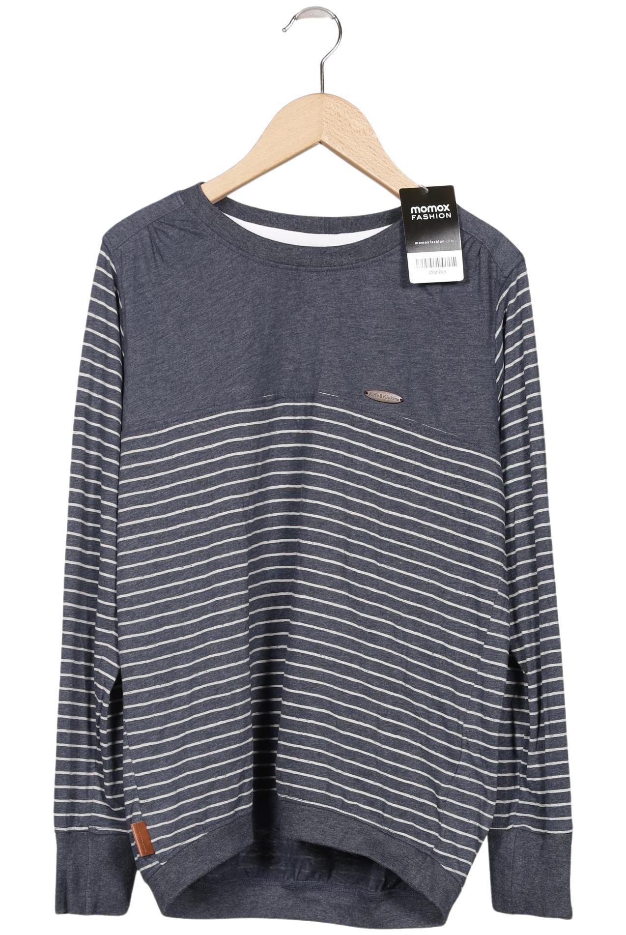 

Alife & Kickin Damen Langarmshirt, marineblau, Gr. 38