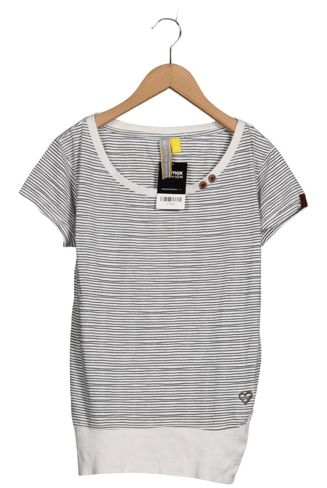 

Alife & Kickin Damen T-Shirt, weiß, Gr. 38