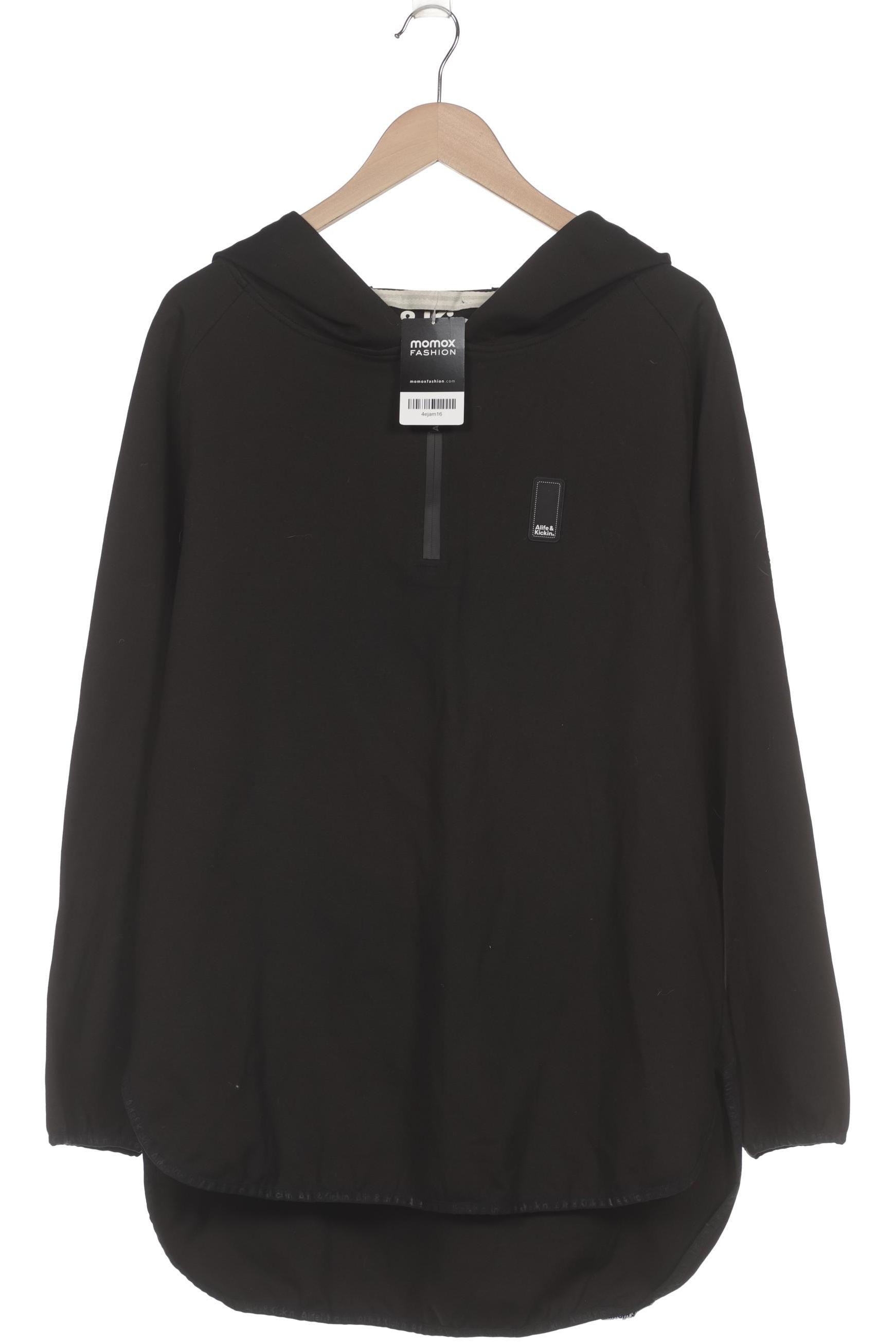 

Alife & Kickin Damen Kapuzenpullover, schwarz, Gr. 38