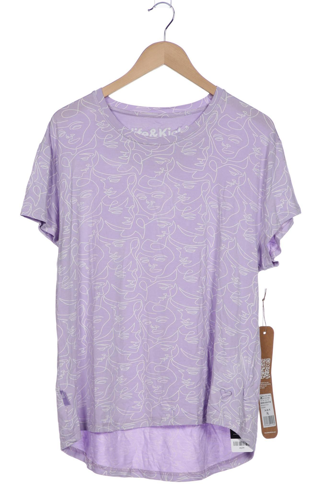

Alife & Kickin Damen T-Shirt, flieder, Gr. 44