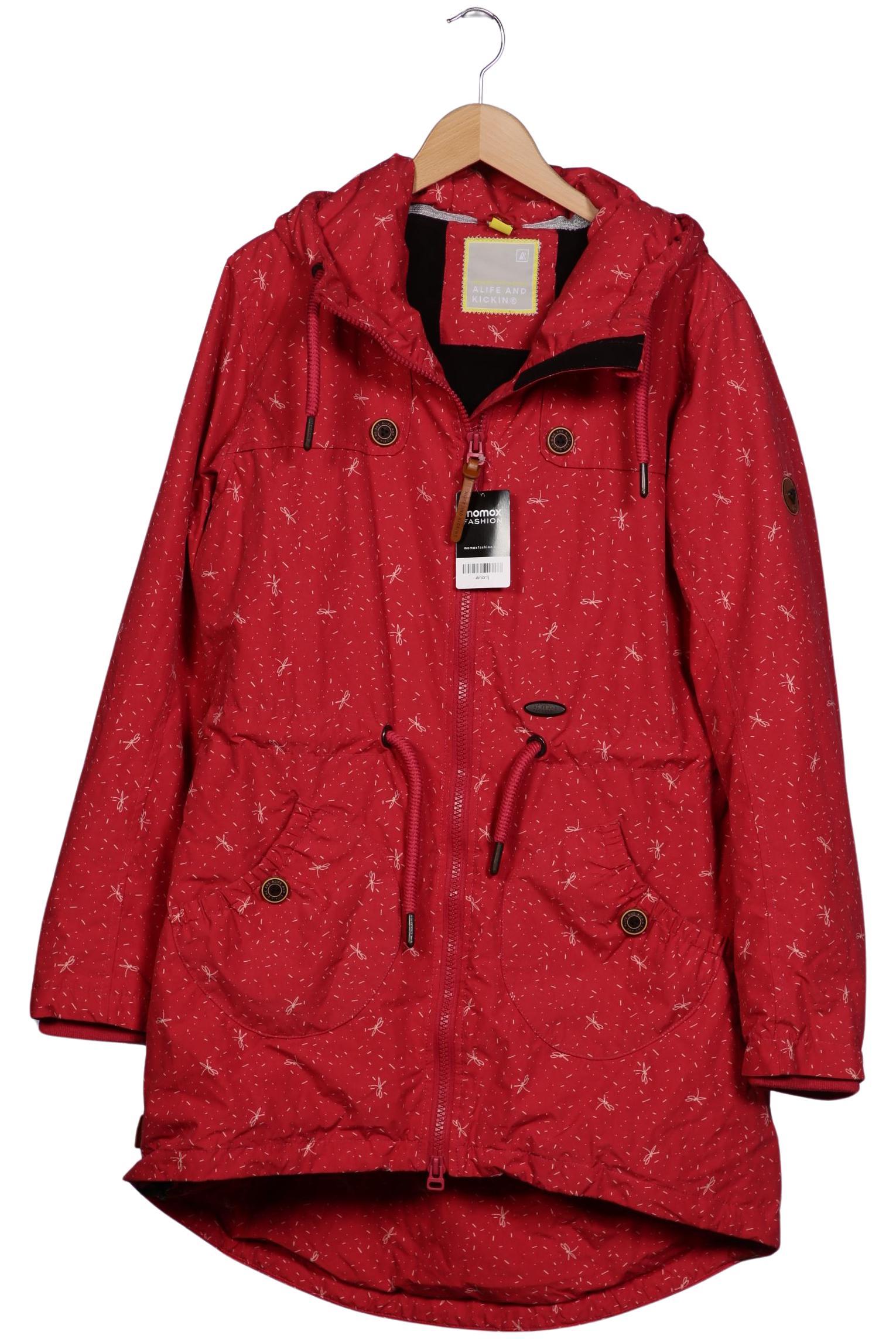 

Alife & Kickin Damen Mantel, rot, Gr. 44