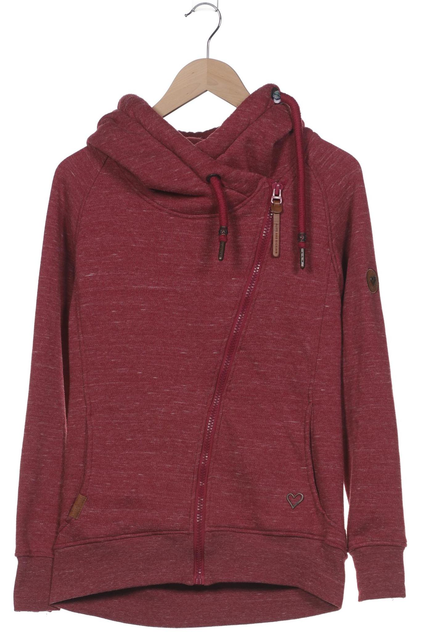 

Alife & Kickin Damen Kapuzenpullover, bordeaux, Gr. 38